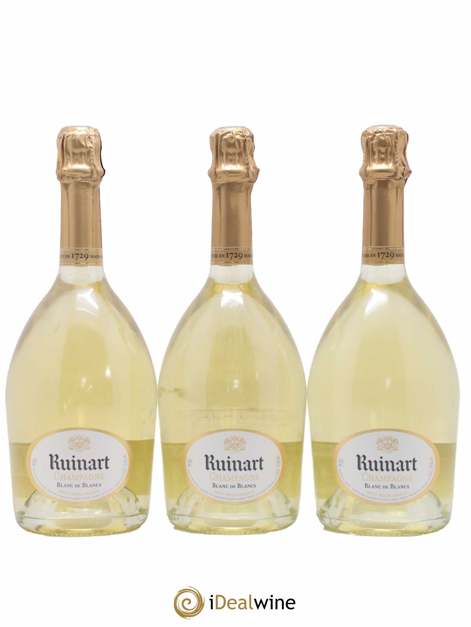 Blanc de Blancs Brut Ruinart - Lot de 3 bouteilles - 0