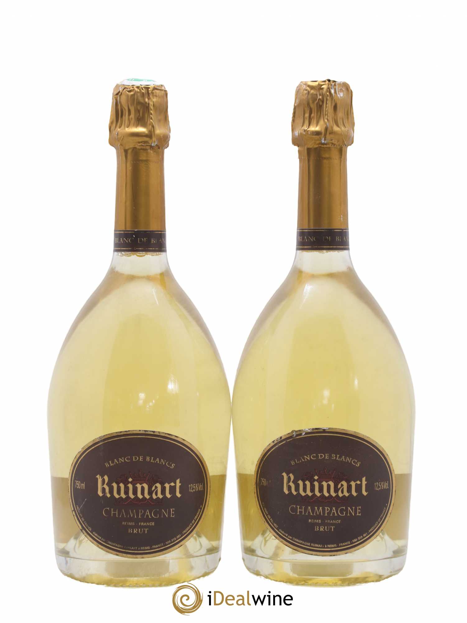 Blanc de Blancs Brut Ruinart - Lot de 2 bouteilles - 0