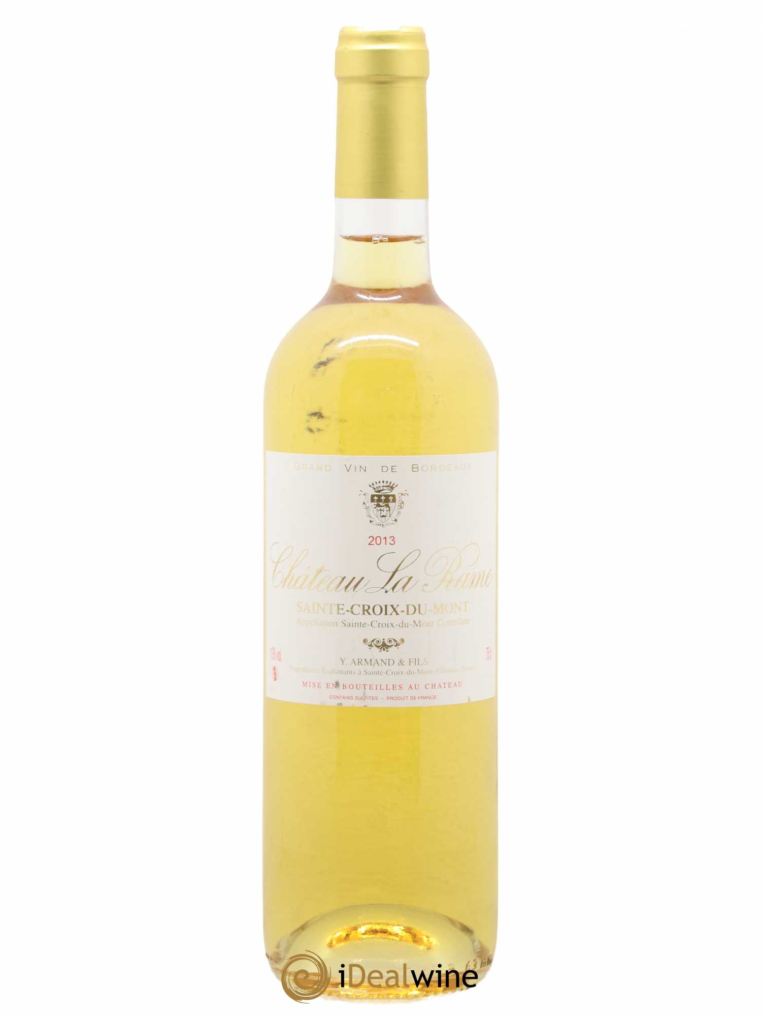 Sainte-Croix-du-Mont château La Rame 2013 - Lot de 1 bouteille - 0