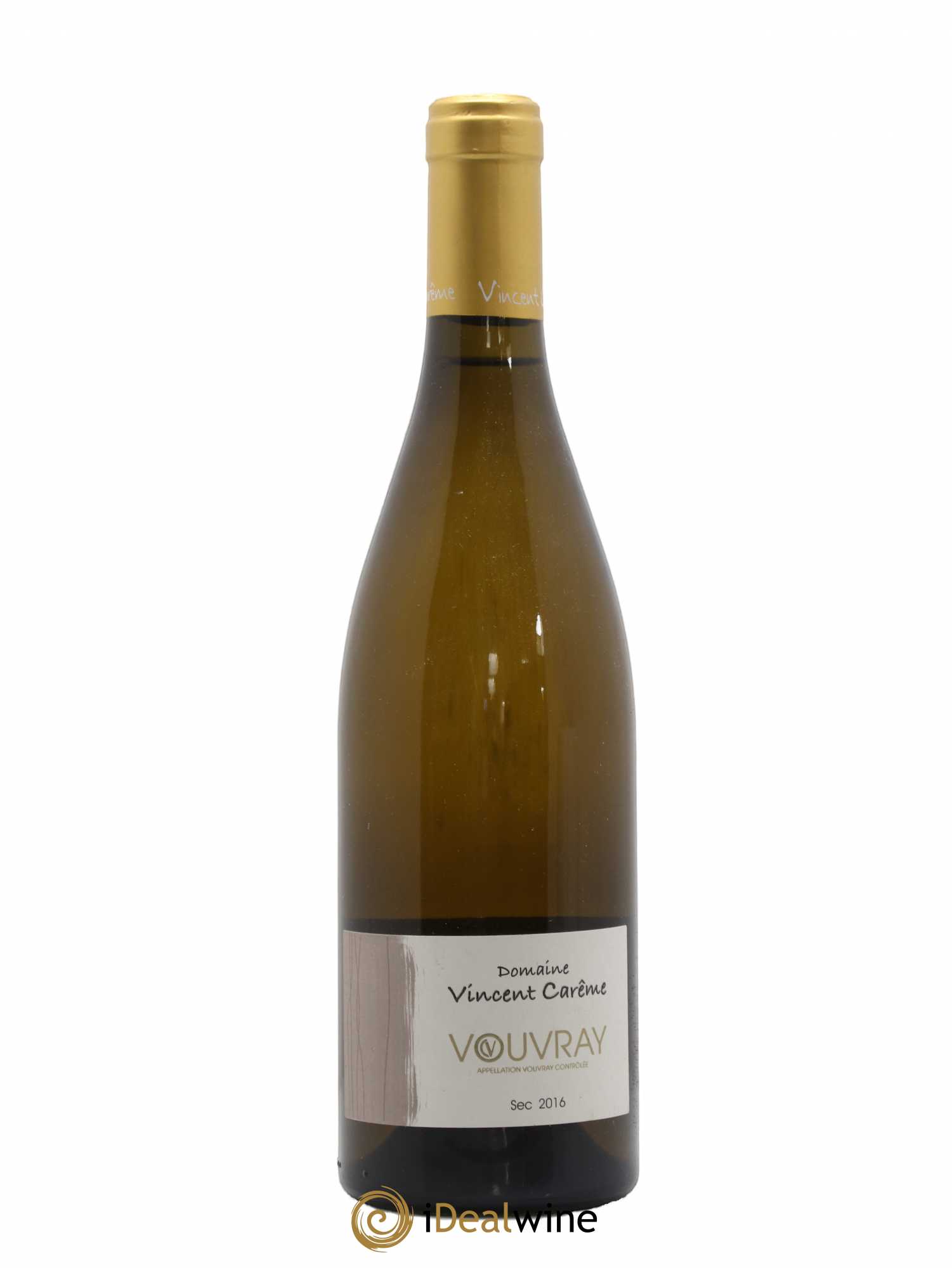 Vouvray Sec Domaine Vincent Carême 2016 - Lot de 1 bouteille - 0