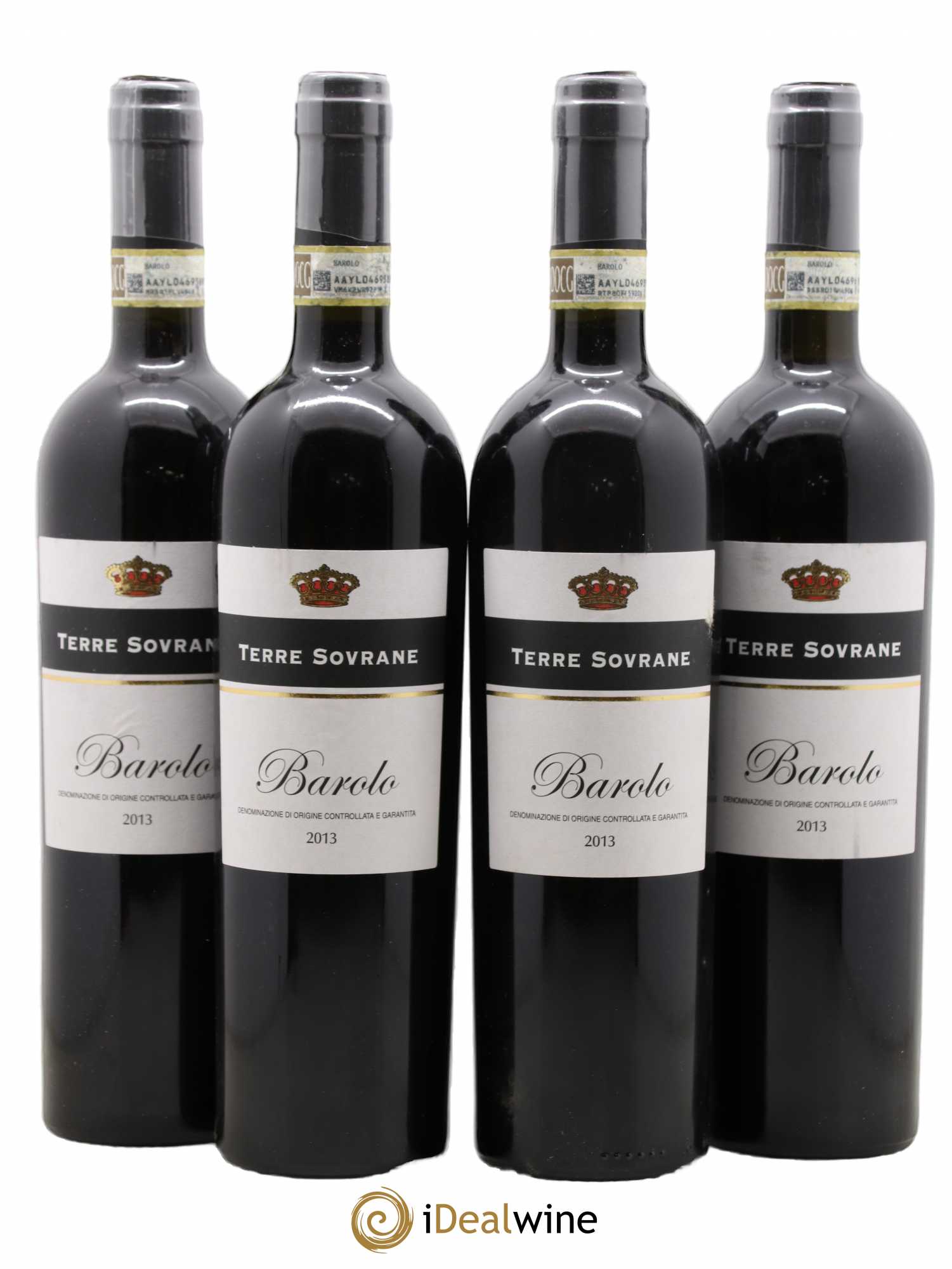 Barolo Terre Sovrane 2013 - Lot de 4 bouteilles - 0