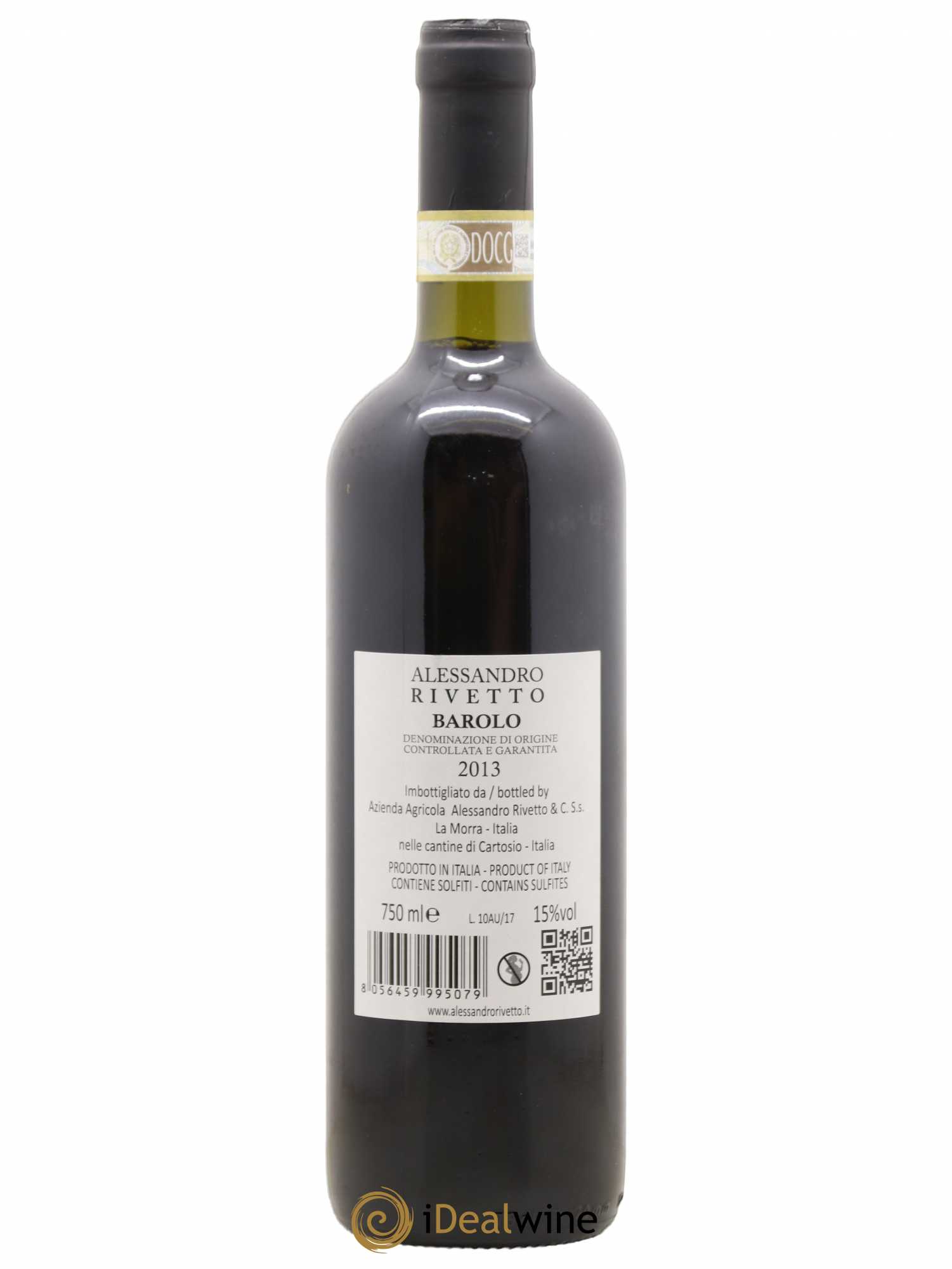 Barolo Alessandro Rivetto 2013 - Posten von 1 Flasche - 1