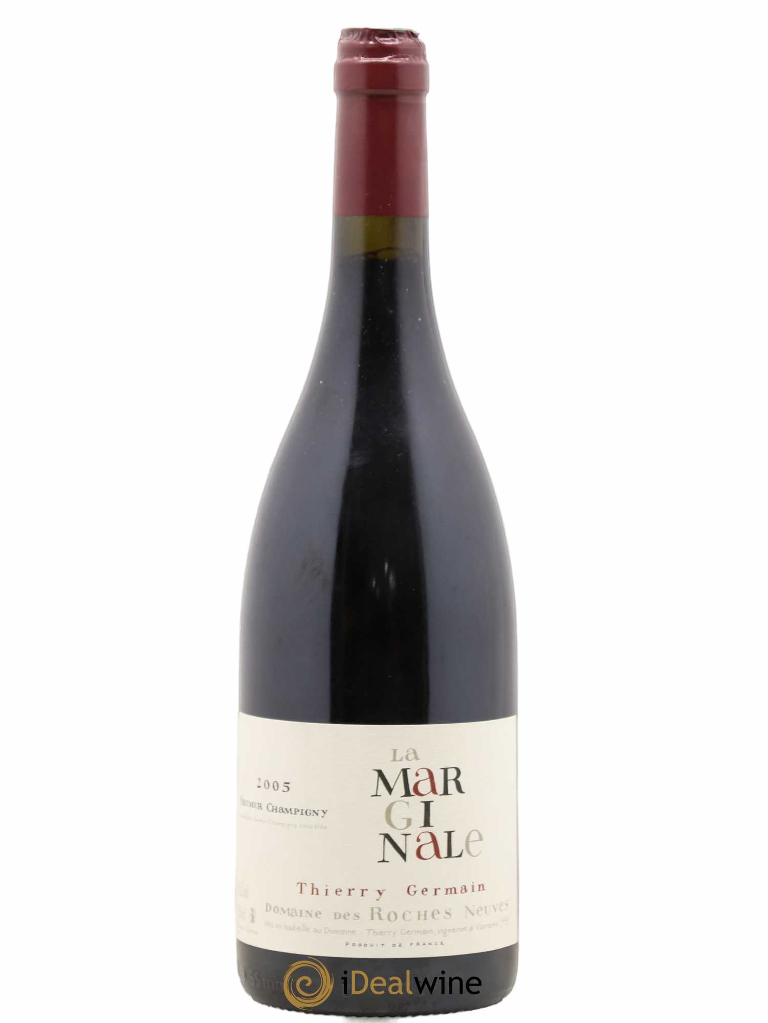 Saumur-Champigny La Marginale Domaine des Roches Neuves - Thierry Germain 2005 - Lot de 1 bouteille - 0