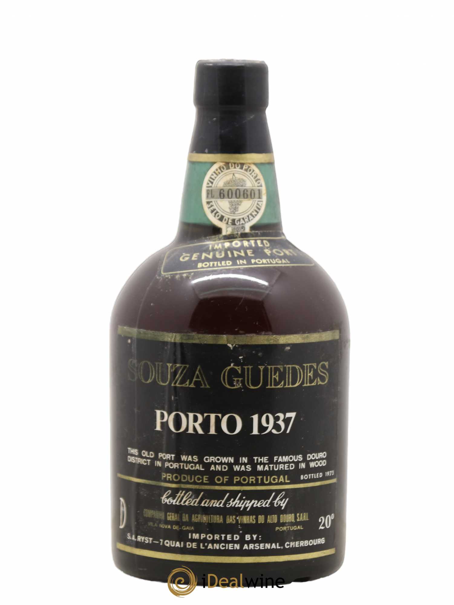 Porto Souza Guedes 1937 - Lot de 1 bouteille - 0