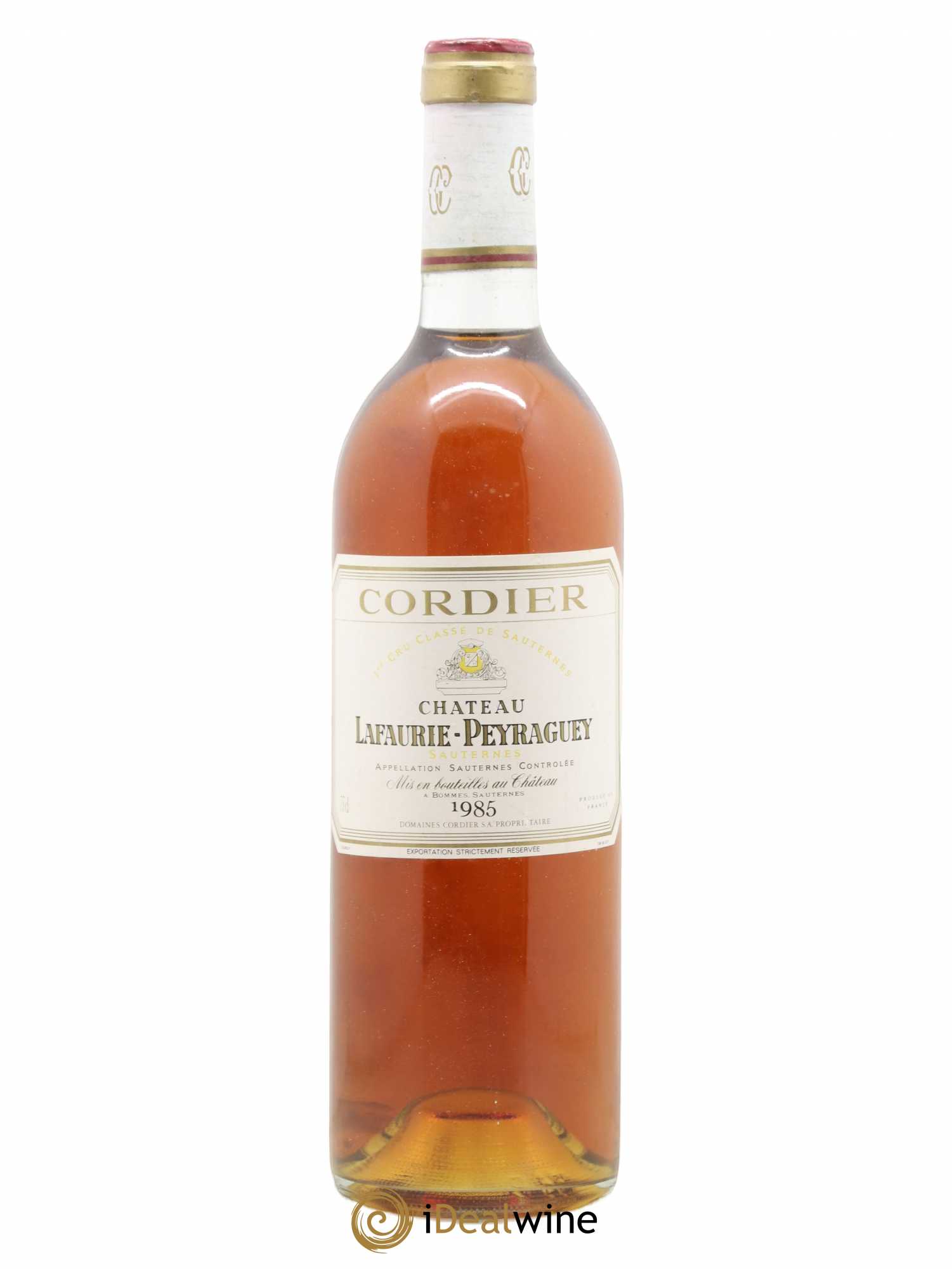 Château Lafaurie-Peyraguey 1er Grand Cru Classé 1985 - Lotto di 1 bottiglia - 0