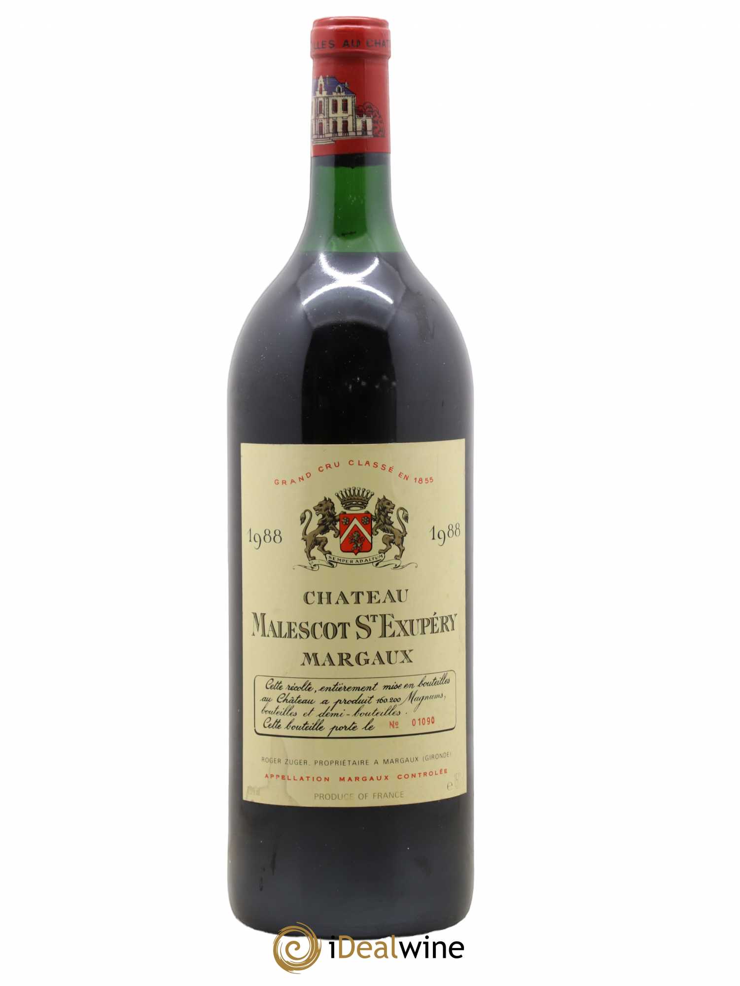 Château Malescot Saint-Exupéry 3ème Grand Cru Classé 1988 - Lot de 1 magnum - 0