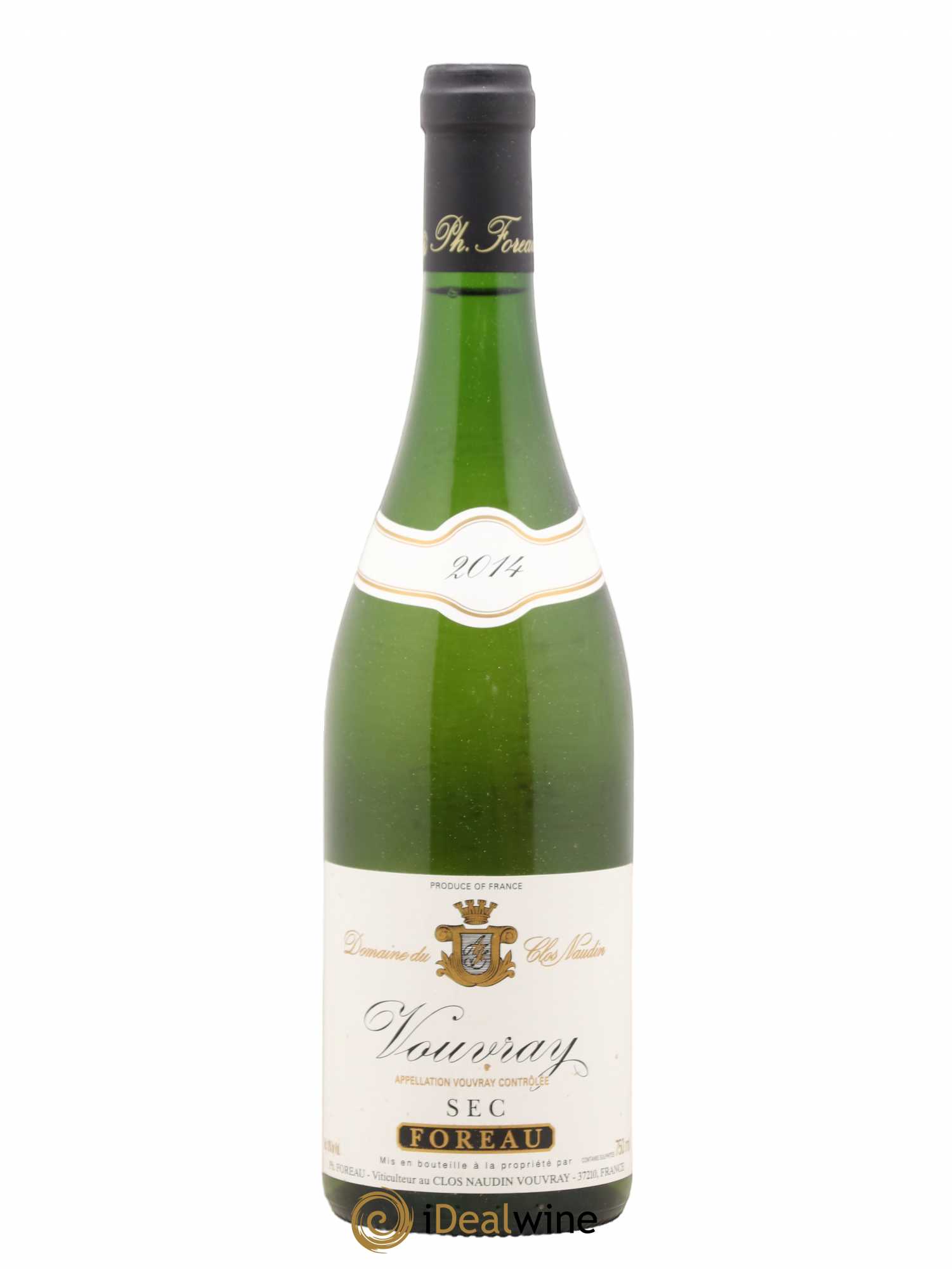 Vouvray Sec Clos Naudin - Philippe Foreau 2014 - Lot de 1 bouteille - 0