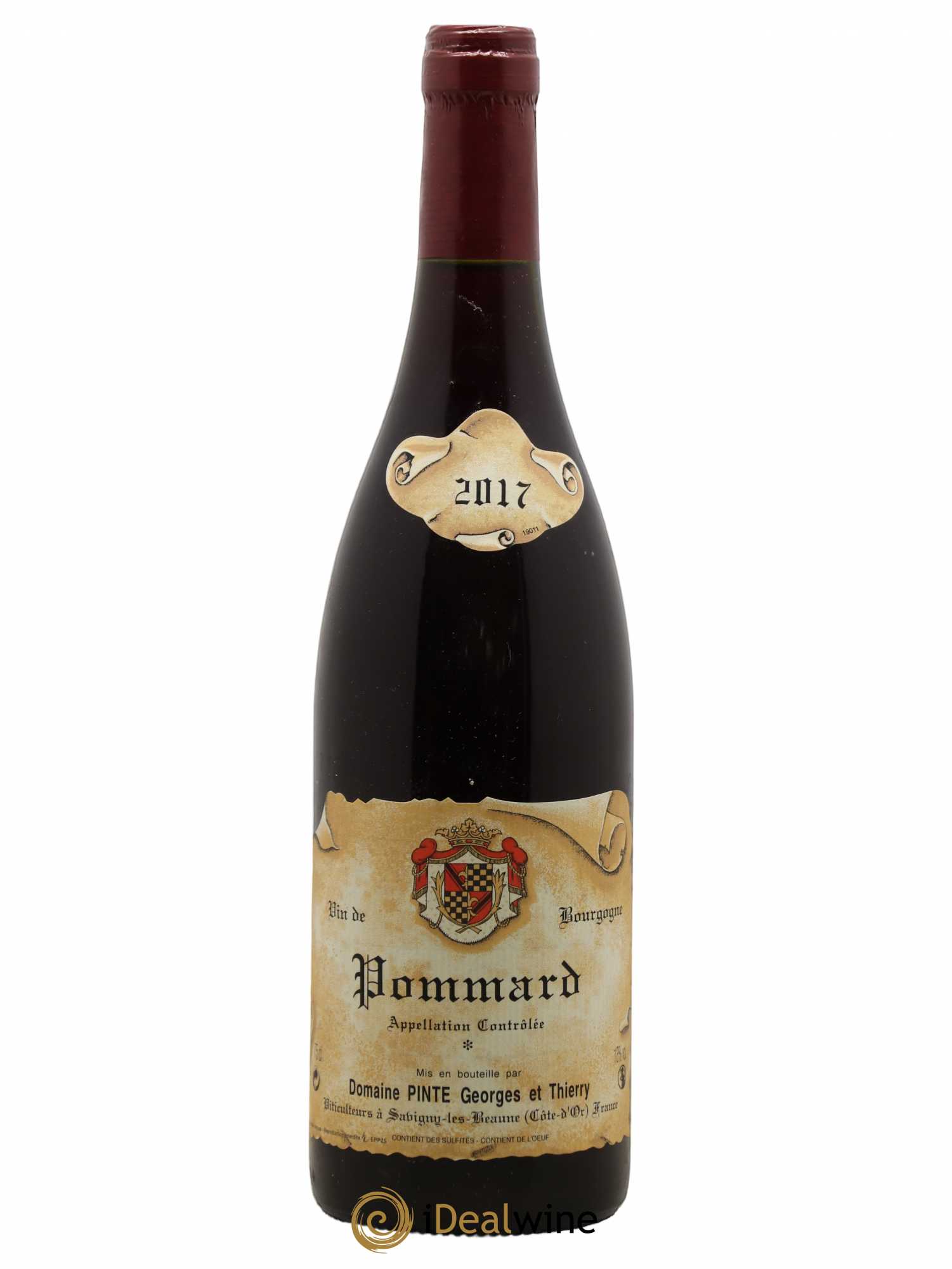 Pommard Domaine Pinte 2017 - Posten von 1 Flasche - 0