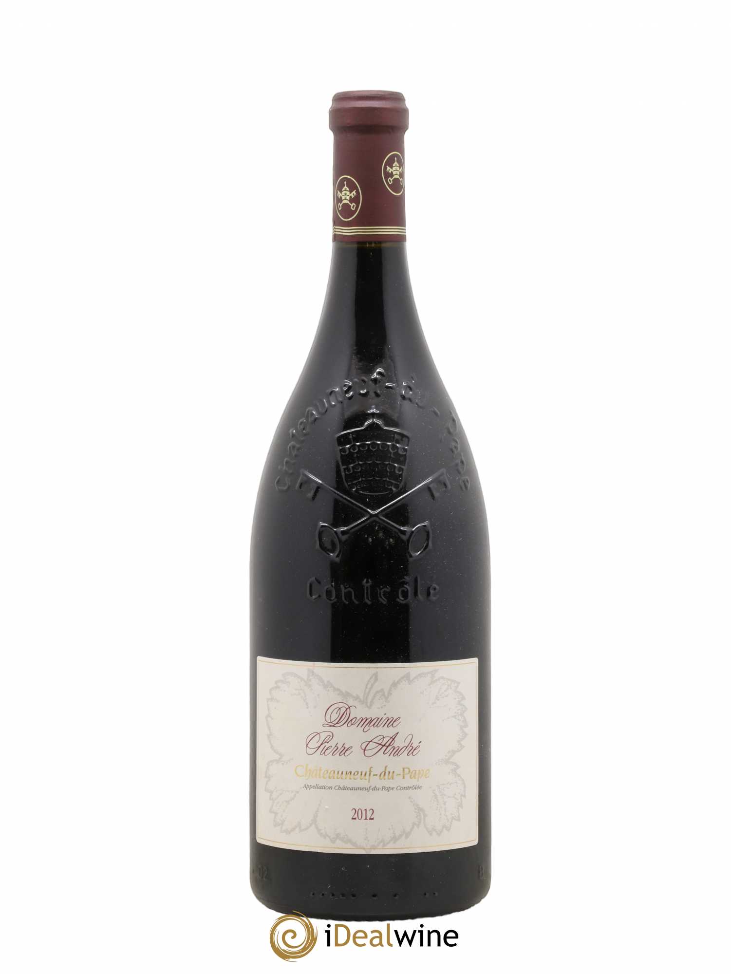 Châteauneuf-du-Pape Pierre André (Domaine) 2012 - Lot de 1 magnum - 0