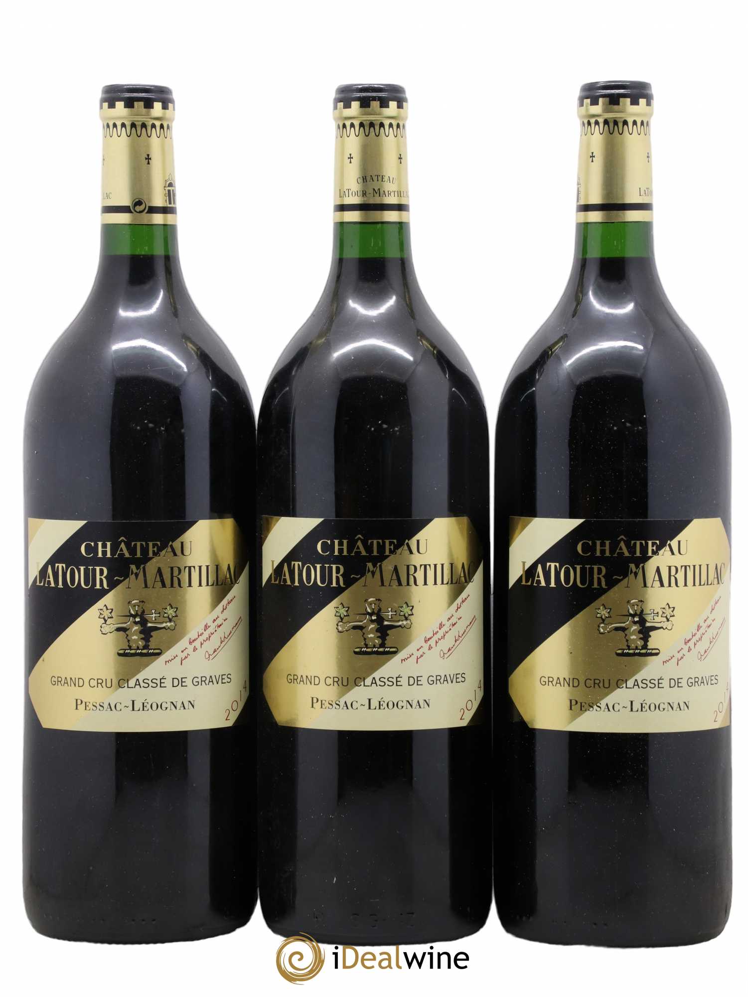 Château Latour-Martillac Cru Classé de Graves 2014 - Lot de 3 magnums - 0