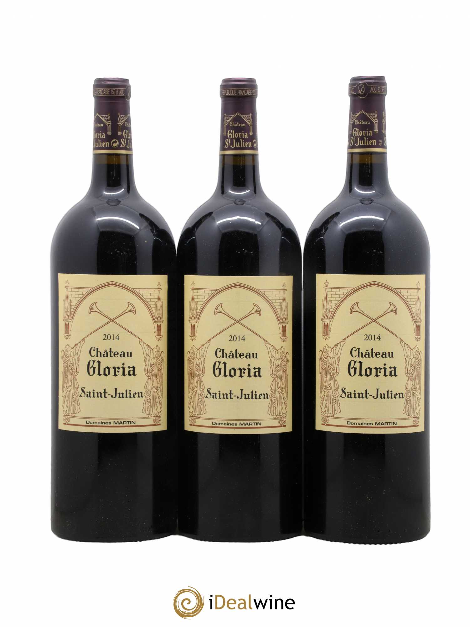 Château Gloria 2014 - Lot de 3 magnums - 0