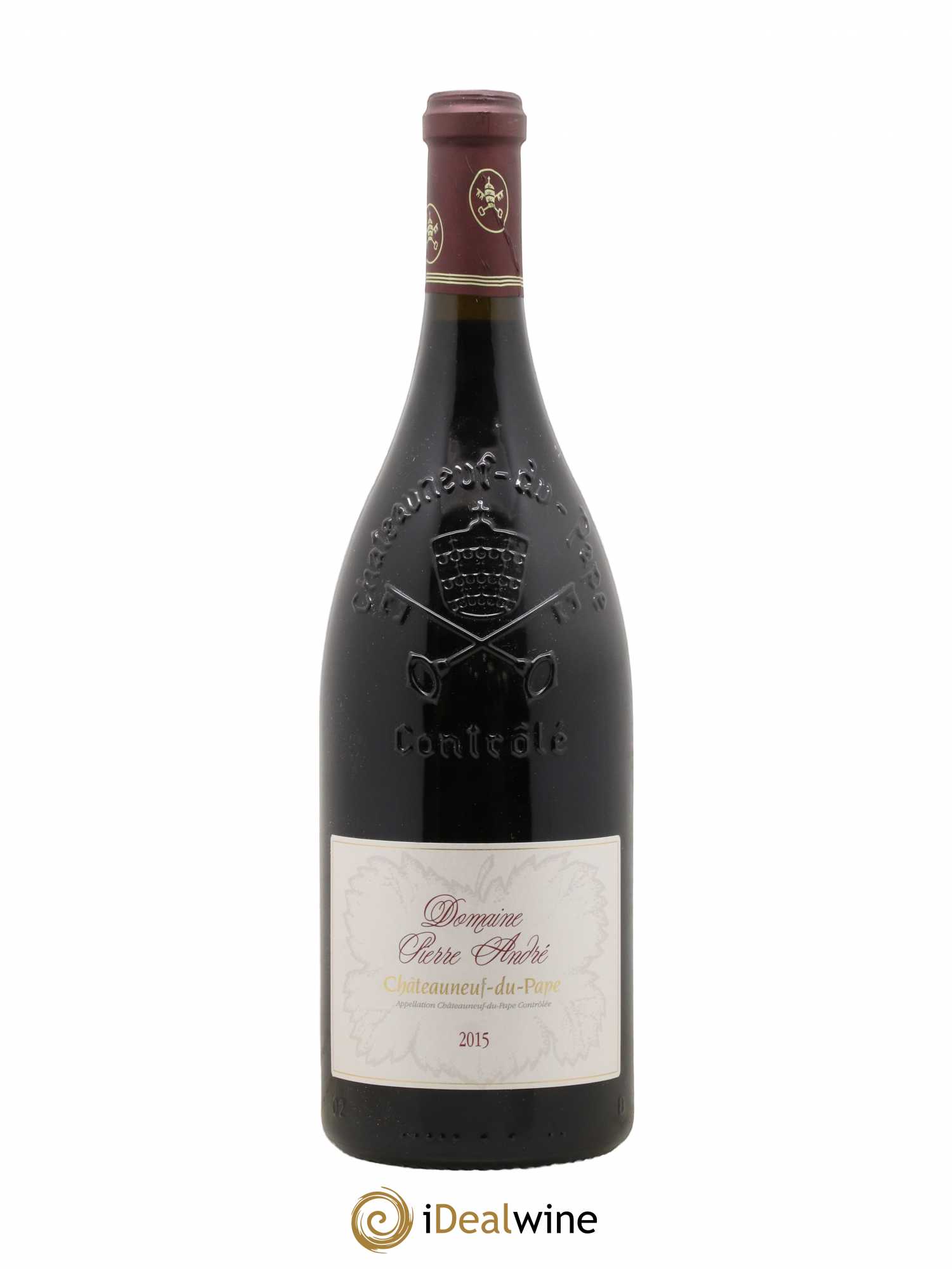 Châteauneuf-du-Pape Pierre André (Domaine) 2015 - Lot de 1 magnum - 0