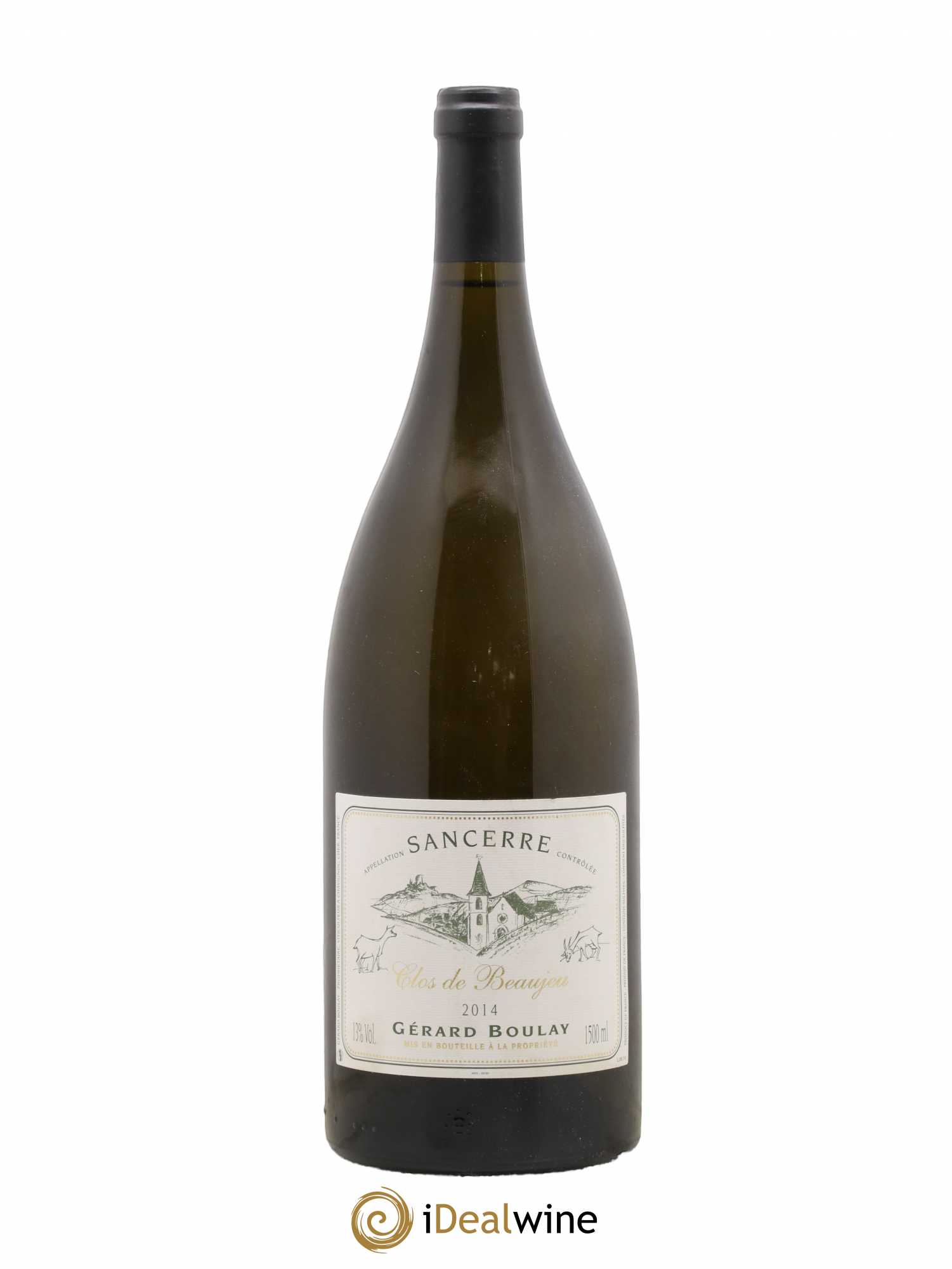 Sancerre Clos de Beaujeu Gérard Boulay 2014 - Lot de 1 magnum - 0