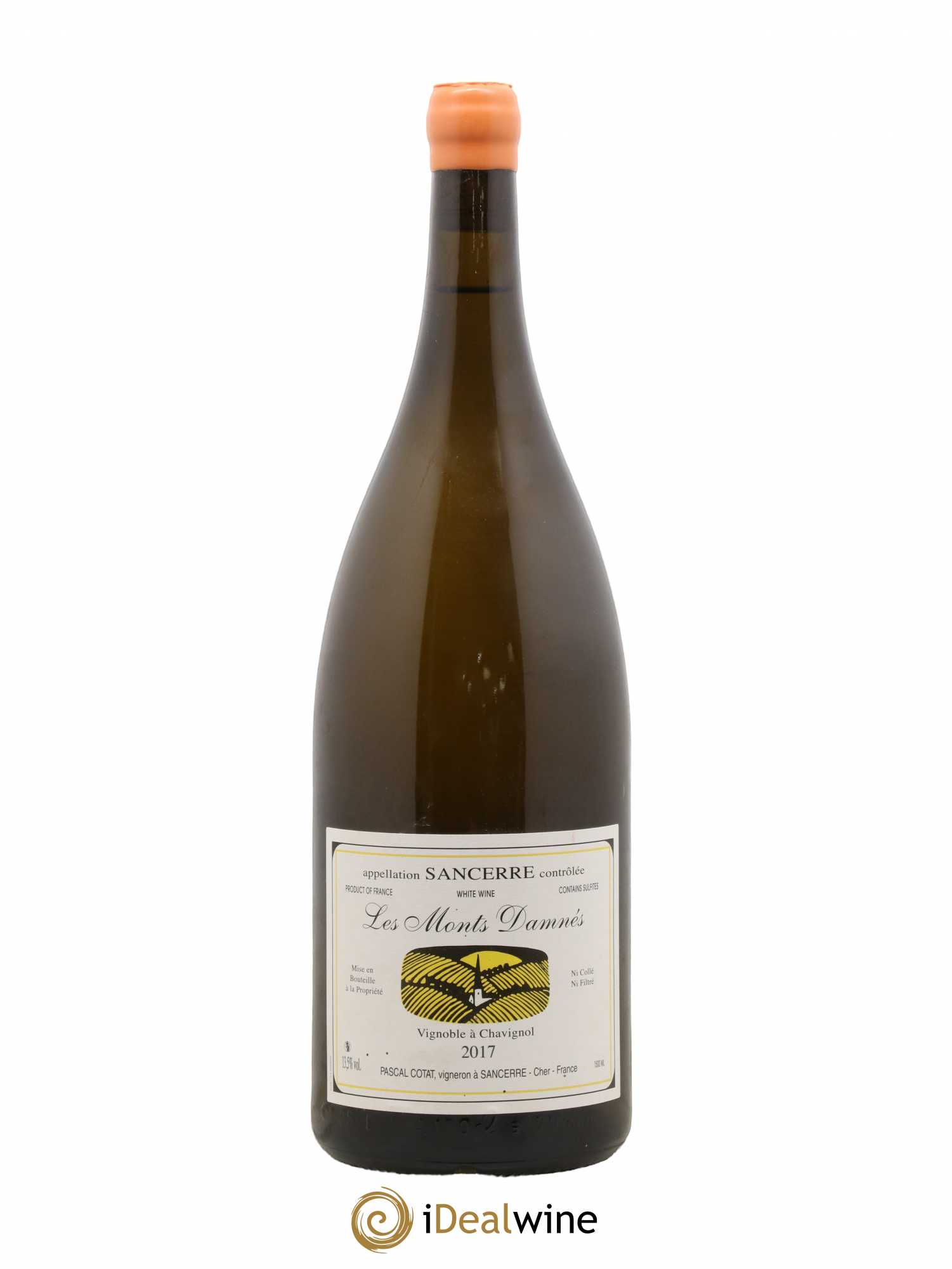 Sancerre Les Monts Damnés Pascal Cotat 2017 - Posten von 1 Magnum - 0