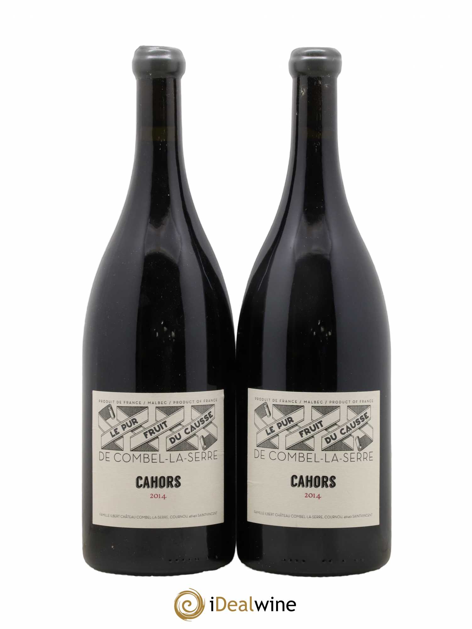 Cahors Château Combel La Serre 2014 - Lot de 2 magnums - 0
