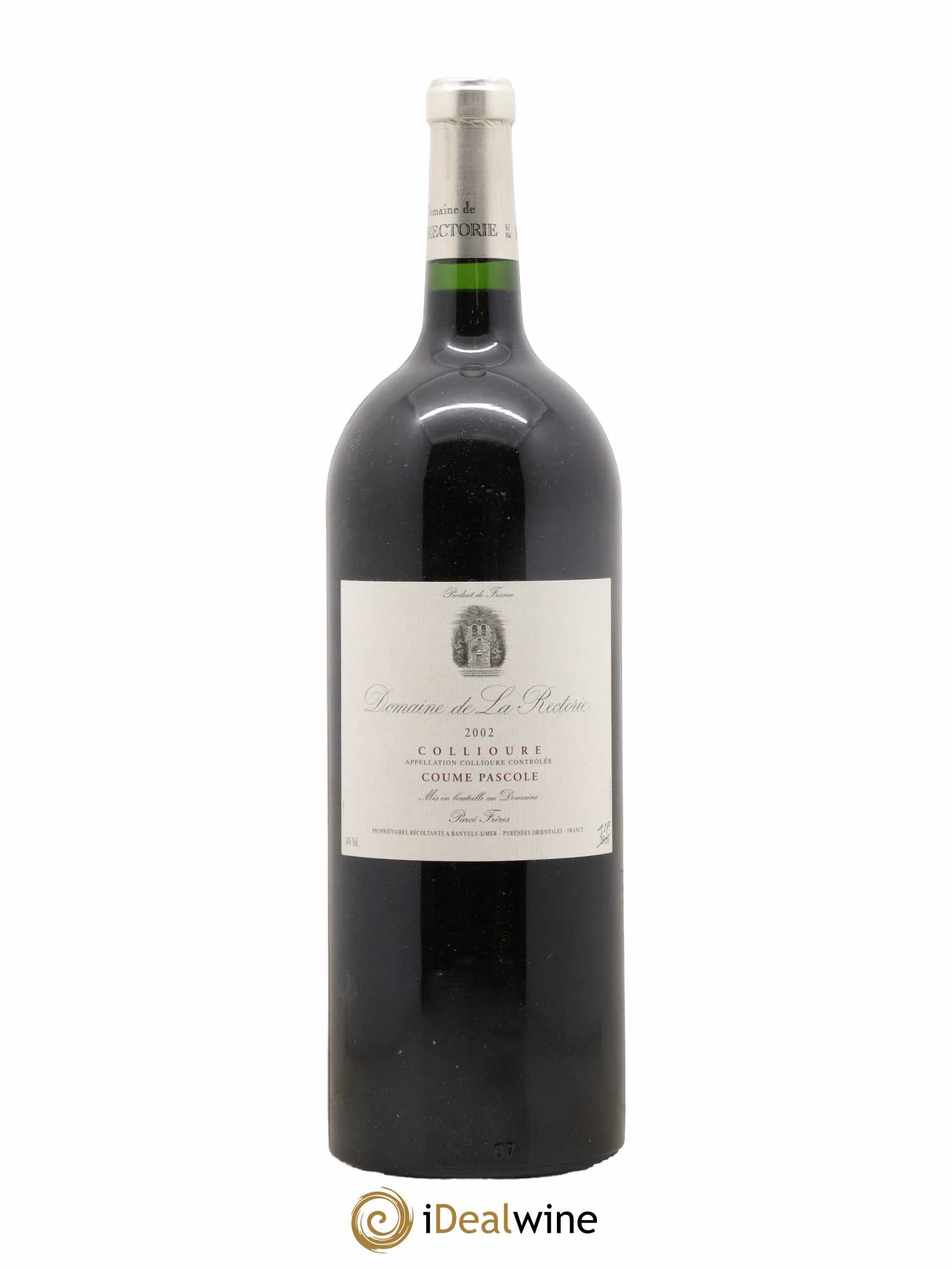 Collioure Coume Pascole domaine de La Rectorie 2002 - Posten von 1 Magnum - 0