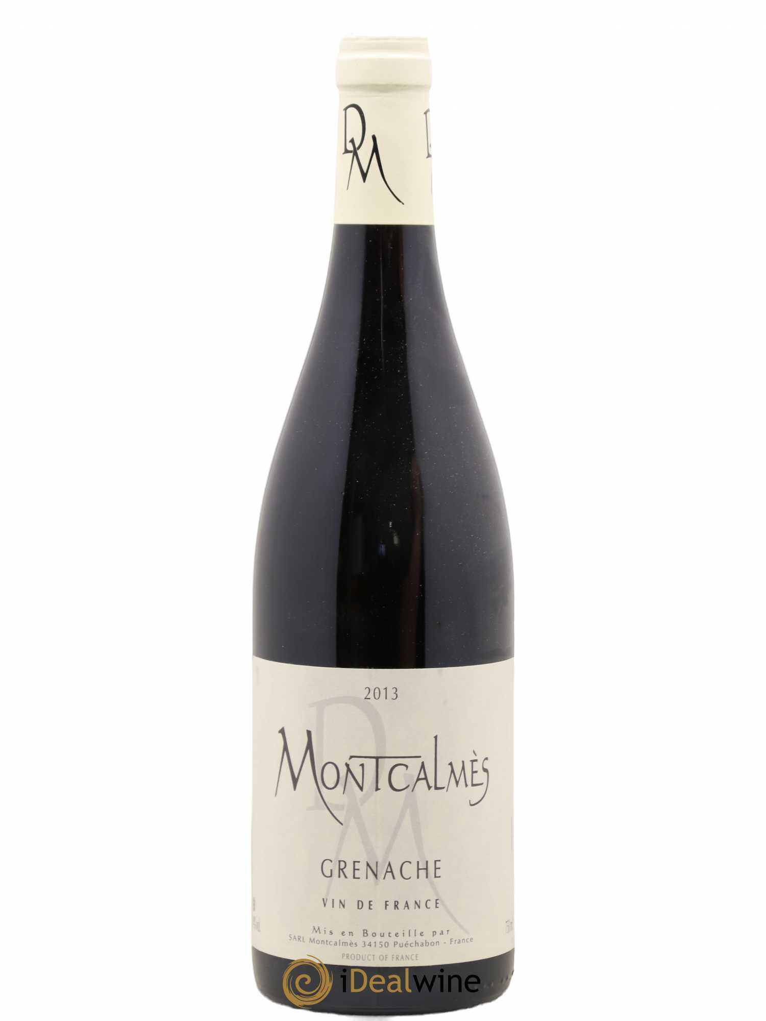 Vin de France Domaine de Montcalmès Grenache Frédéric Pourtalié 2013 - Lot de 1 bouteille - 0
