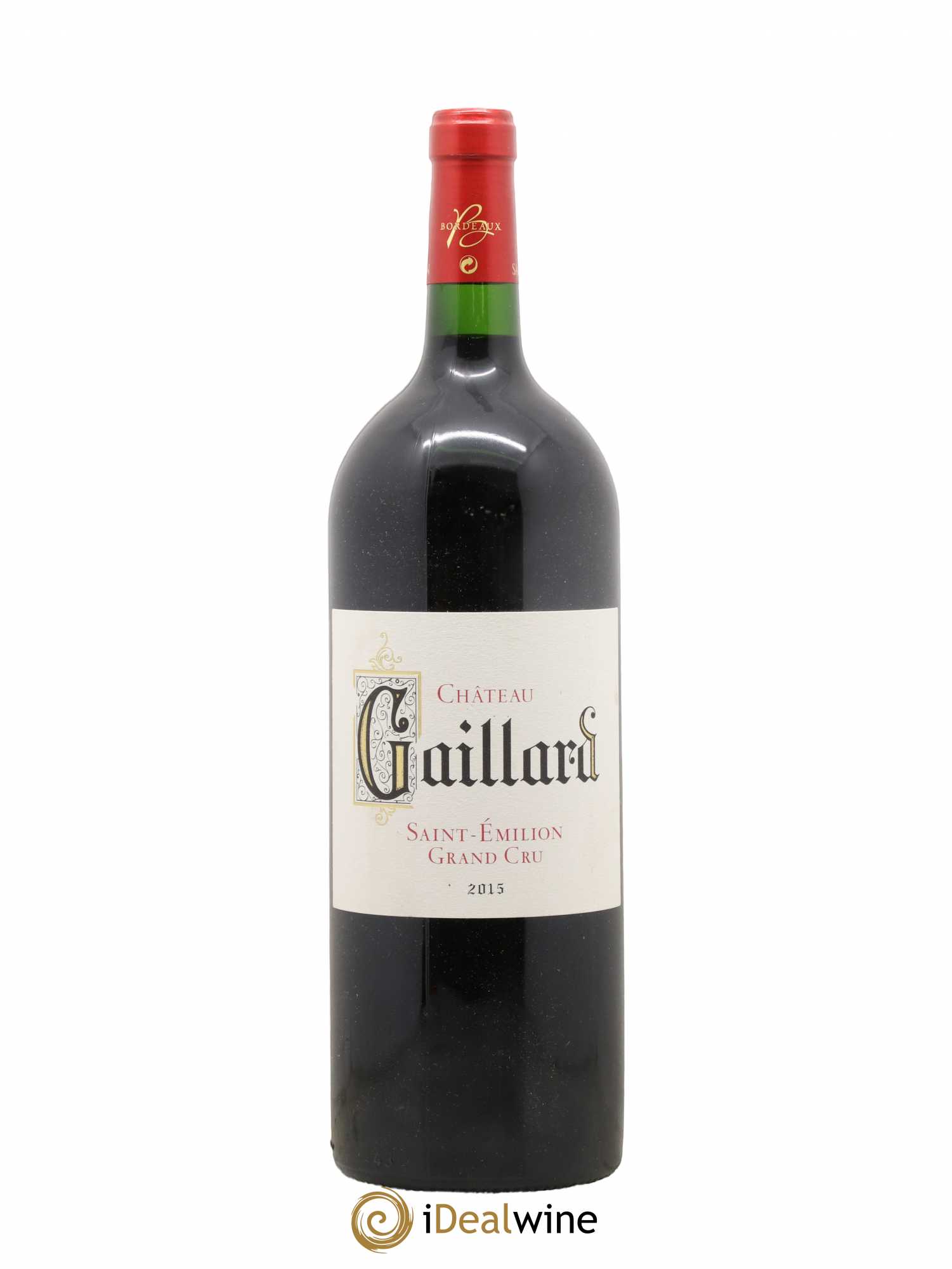 Saint-Émilion Grand Cru Château Gaillard 2015 - Lot de 1 magnum - 0
