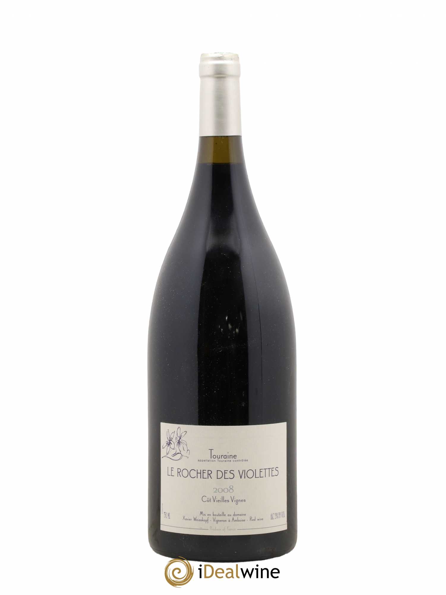Touraine Vieilles Vignes de Côt Le Rocher des Violettes 2008 - Lot de 1 magnum - 0