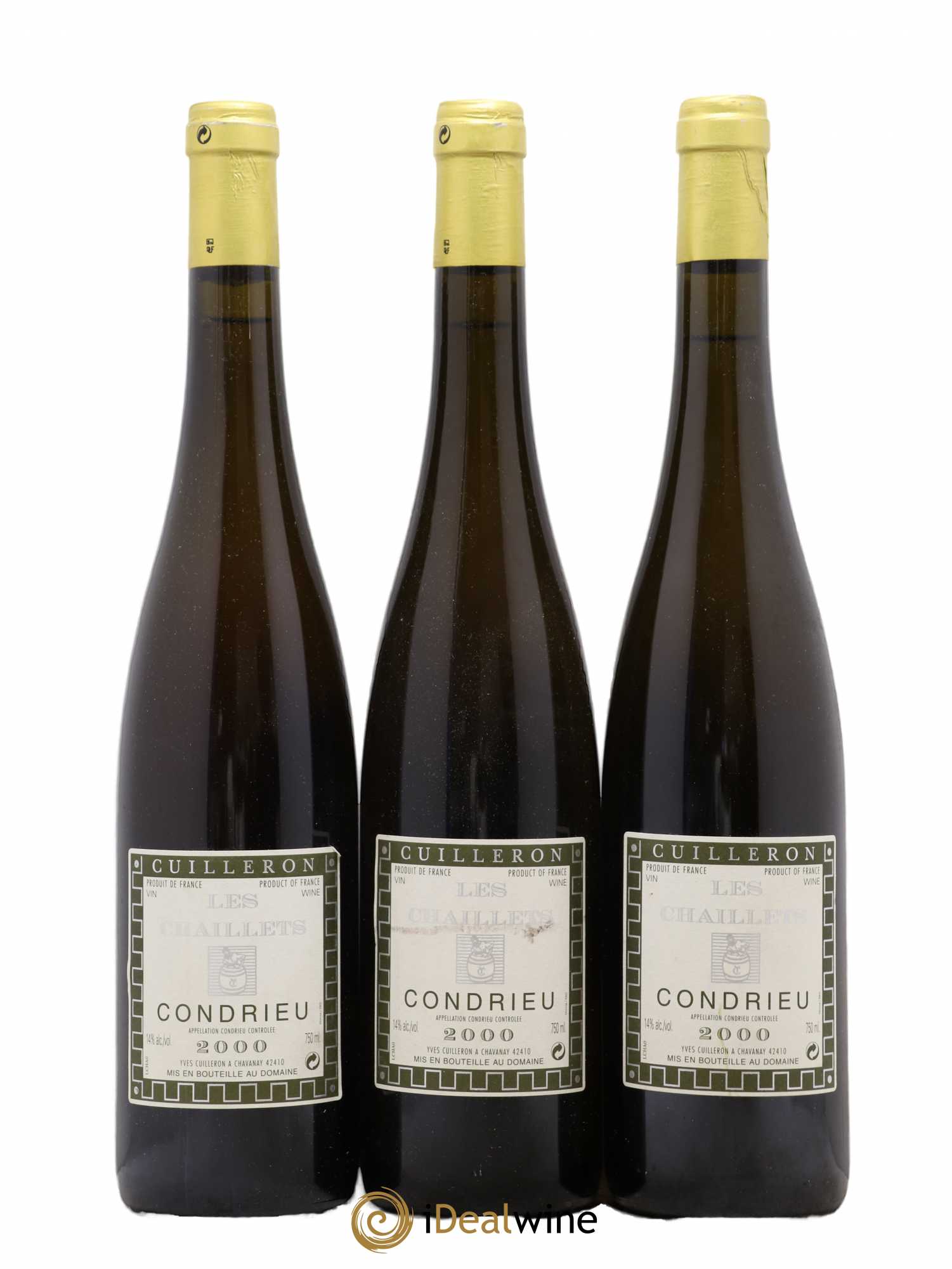 Condrieu Les Chaillets Yves Cuilleron (Domaine) 2000 - Lot de 3 bouteilles - 0
