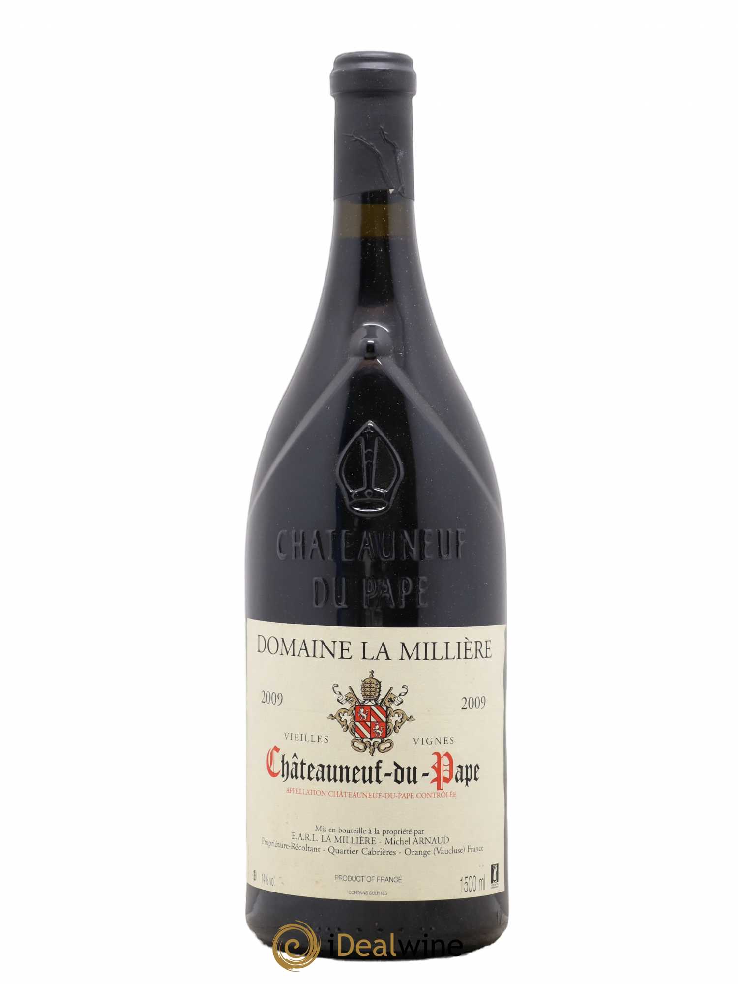Châteauneuf-du-Pape Vieilles Vignes Domaine De La Milliere 2009 - Posten von 1 Magnum - 0