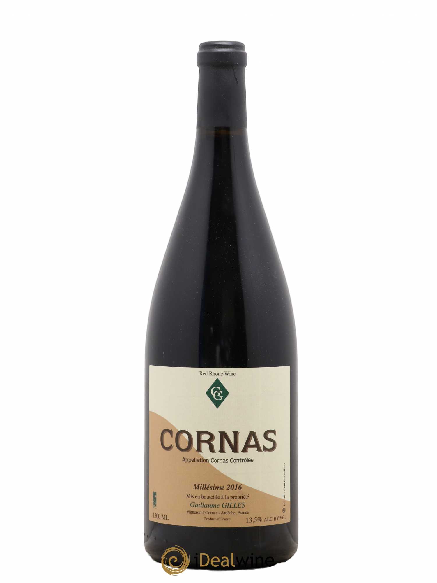 Cornas Chaillots Guillaume Gilles (Domaine) 2016 - Lot de 1 magnum - 0