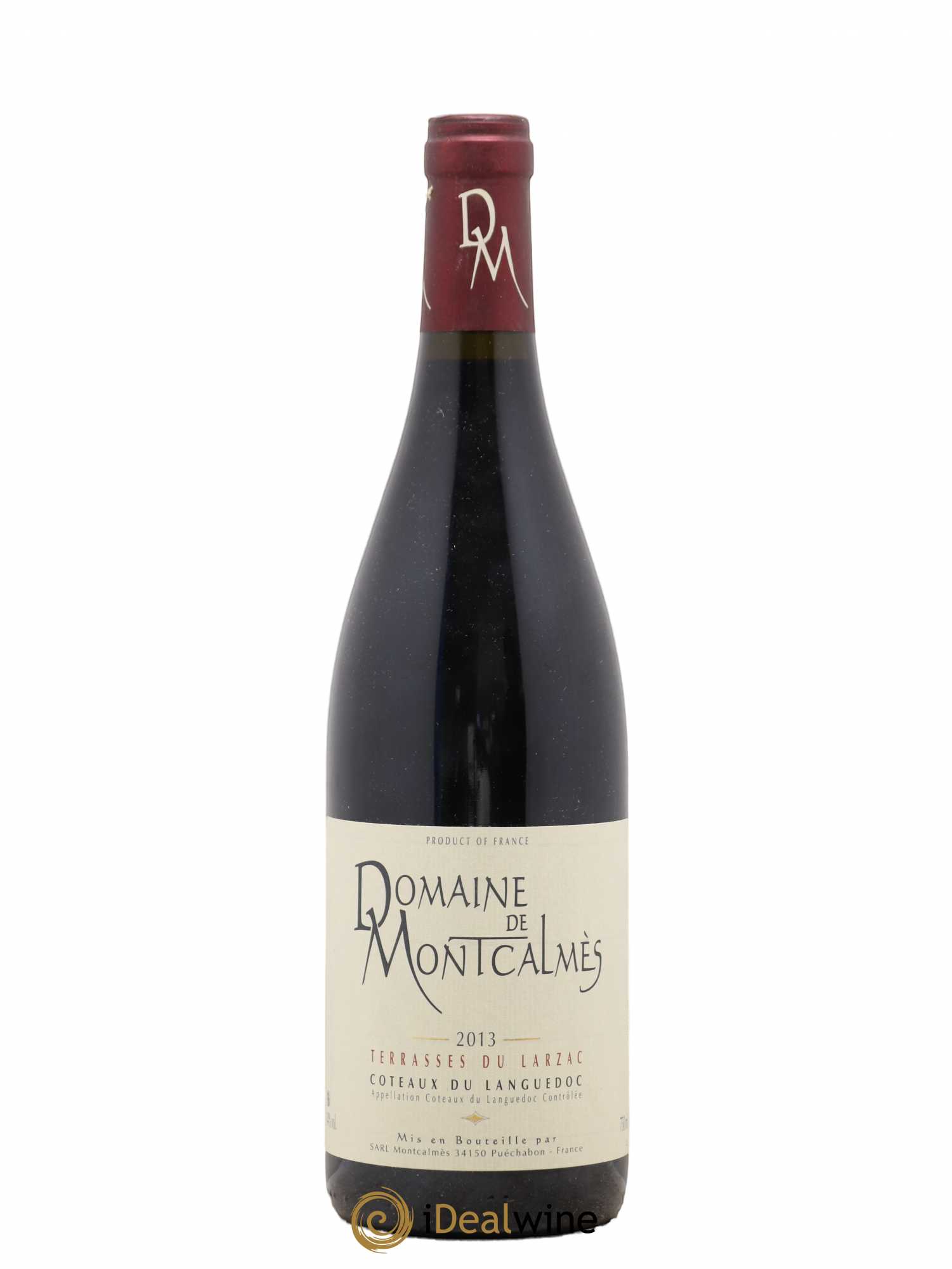 Terrasses du Larzac Domaine de Montcalmès Frédéric Pourtalié 2013 - Lot de 1 bouteille - 0