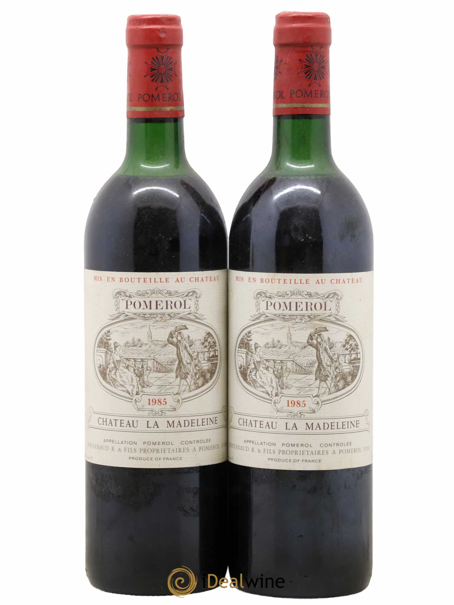 Pomerol Château La Madeleine 1985 - Posten von 2 Flaschen - 0