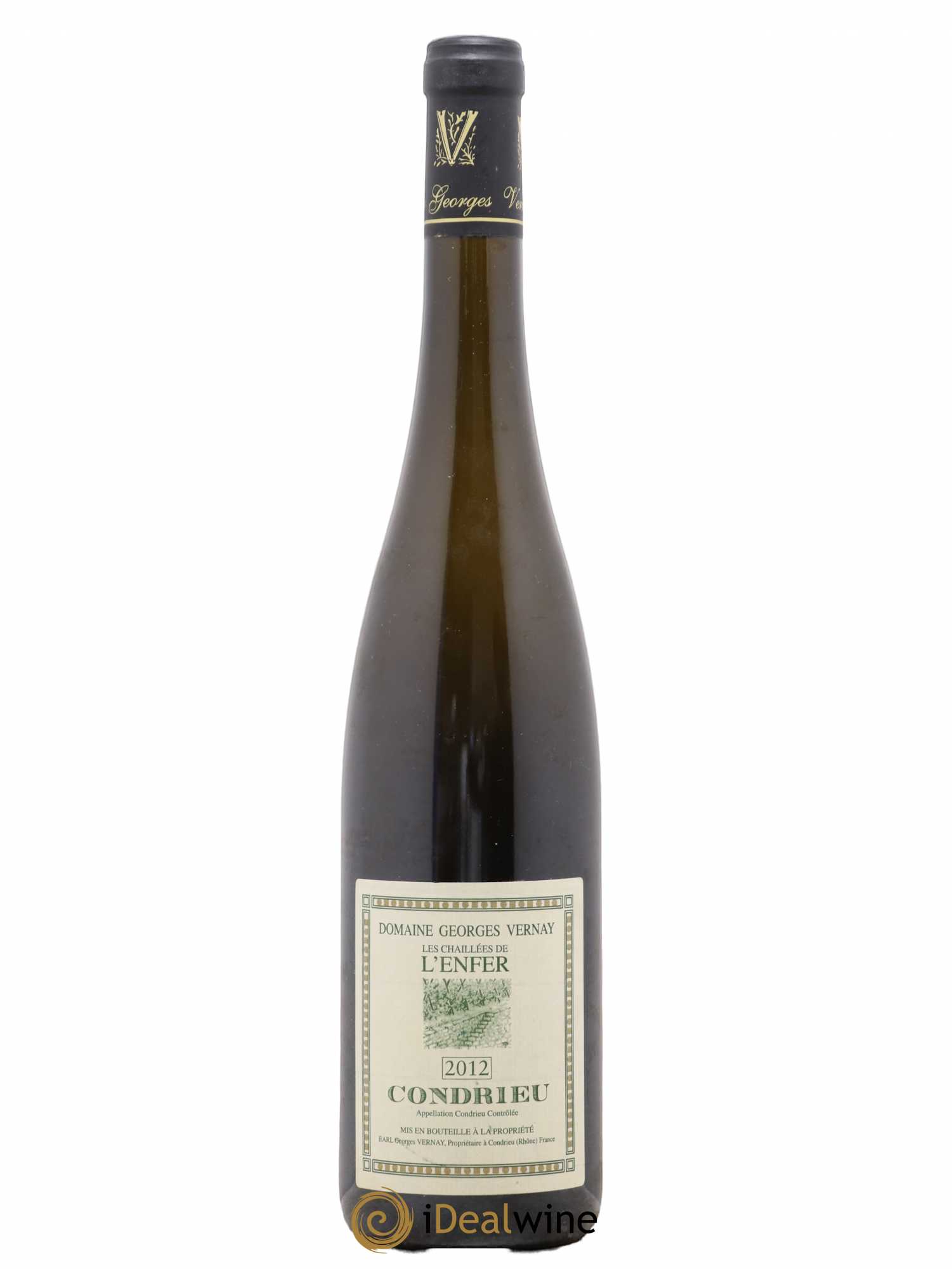 Condrieu Les Chaillées de l'Enfer Georges Vernay 2012 - Lot de 1 bouteille - 0
