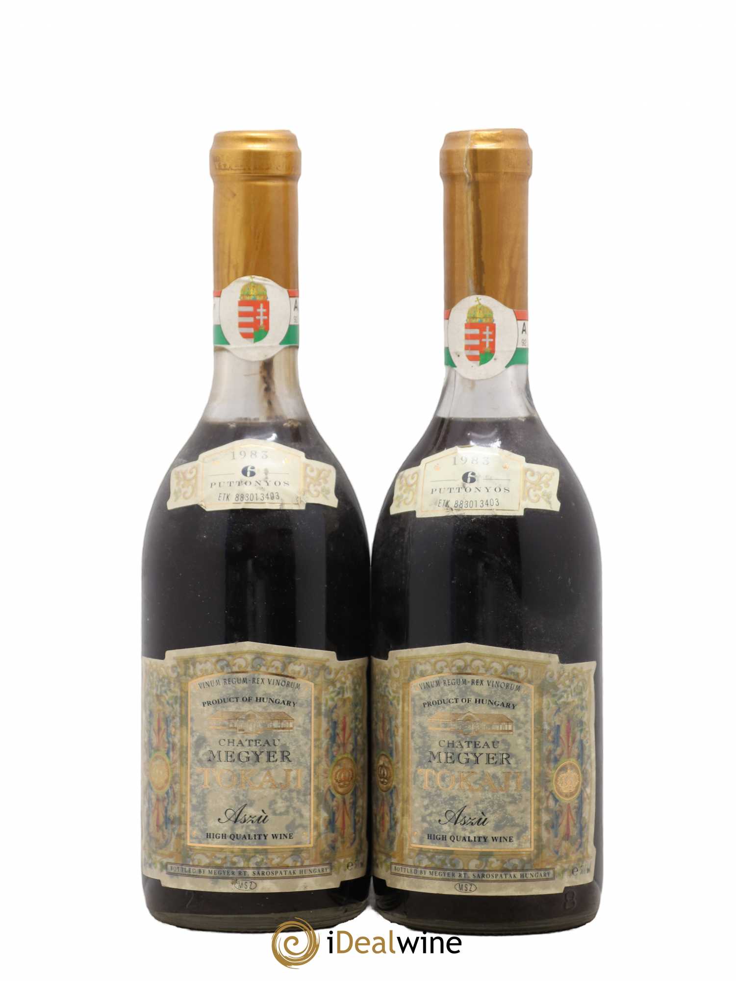 Tokaji 1983 - Lotto di 2 bottiglie - 0