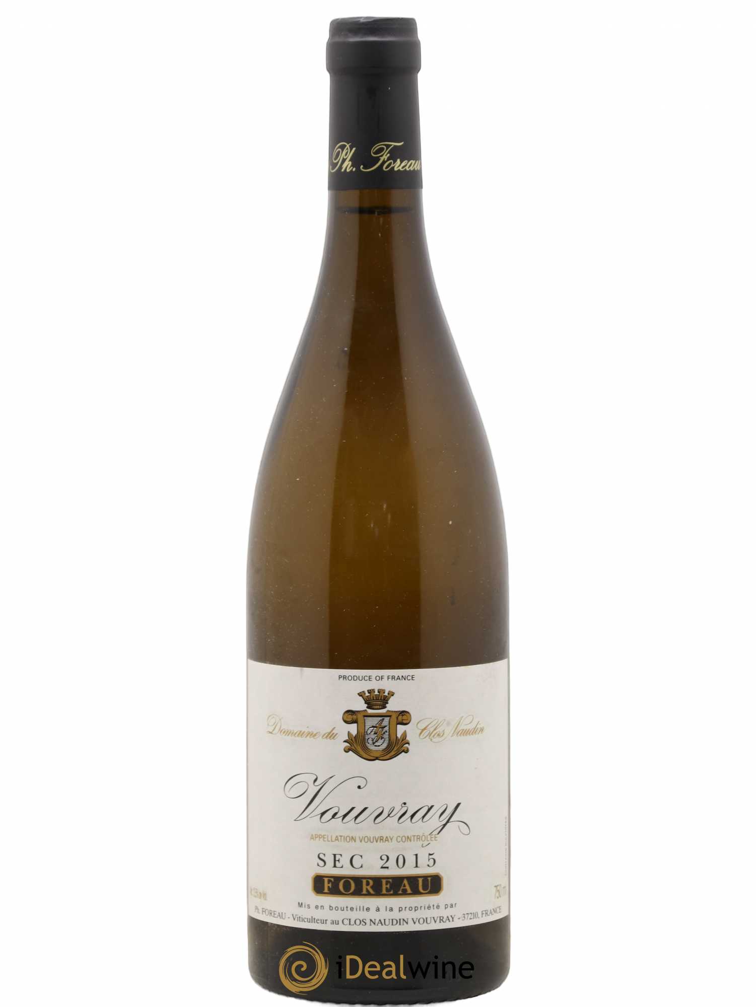 Vouvray Sec Clos Naudin - Philippe Foreau 2015 - Lot de 1 bouteille - 0