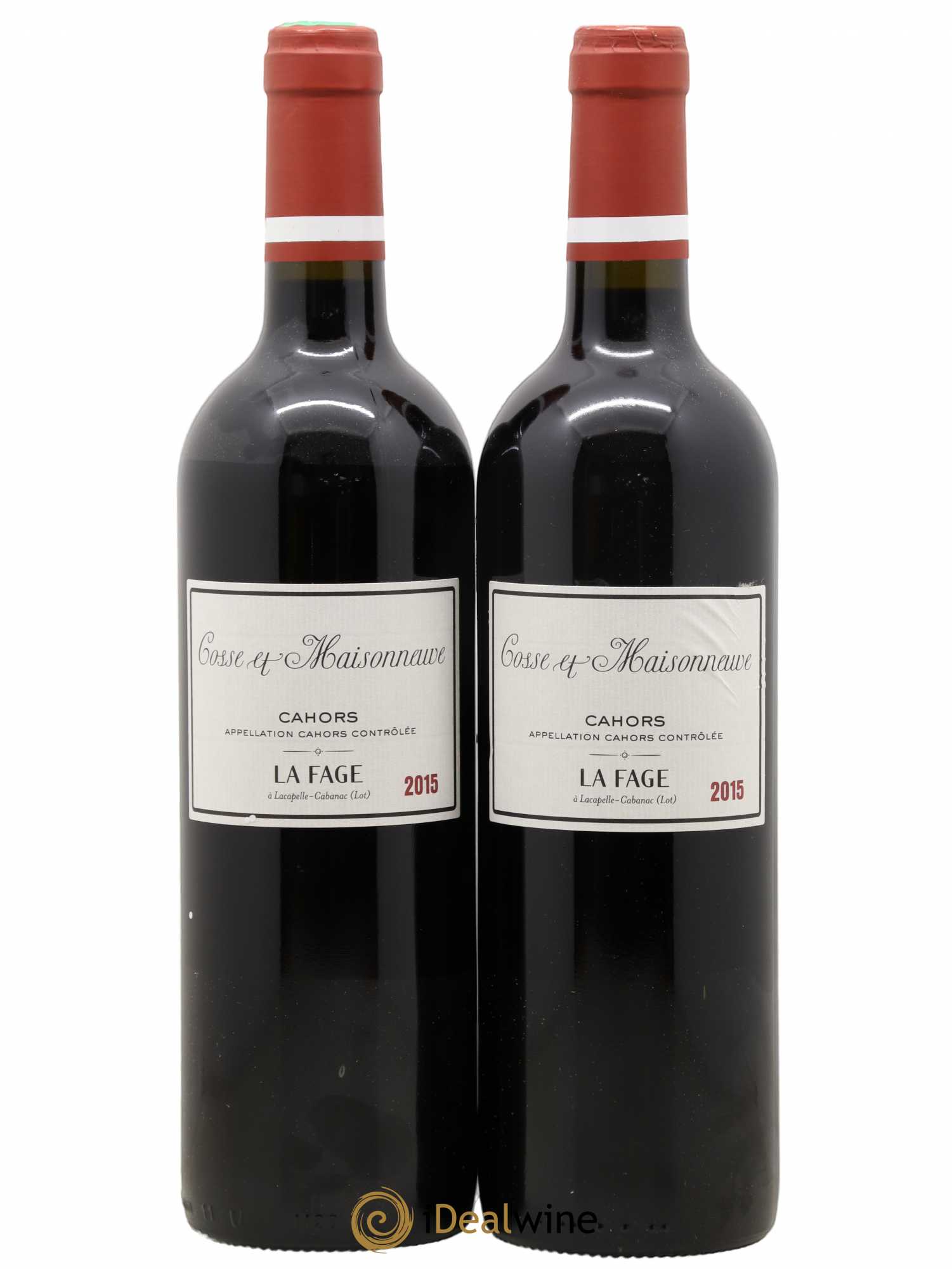 Cahors La Fage Cosse-Maisonneuve (Domaine) 2015 - Lot de 2 bouteilles - 0