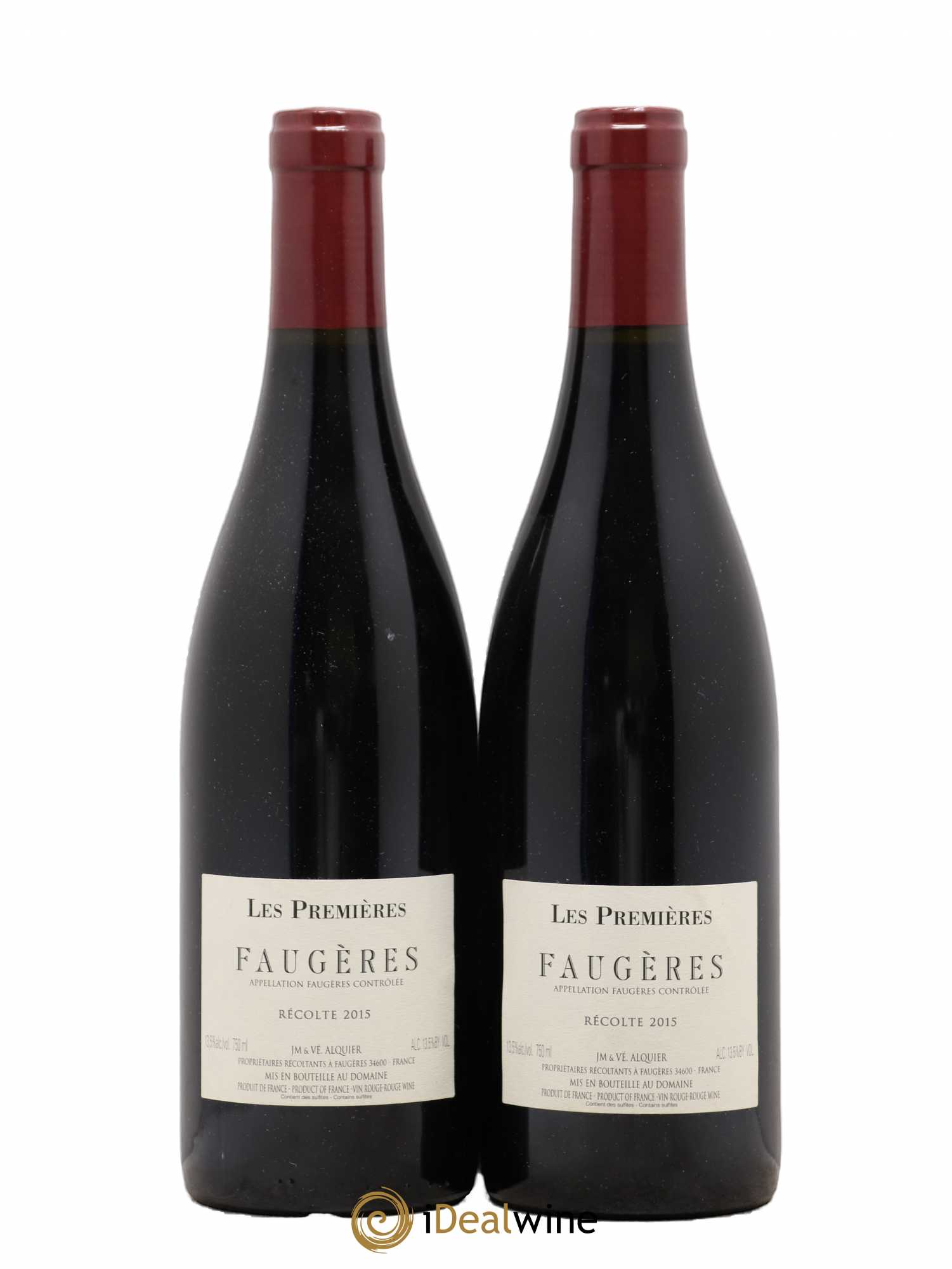Faugères Domaine Jean-Michel Alquier Les Premières 2015 - Lot de 2 bouteilles - 0