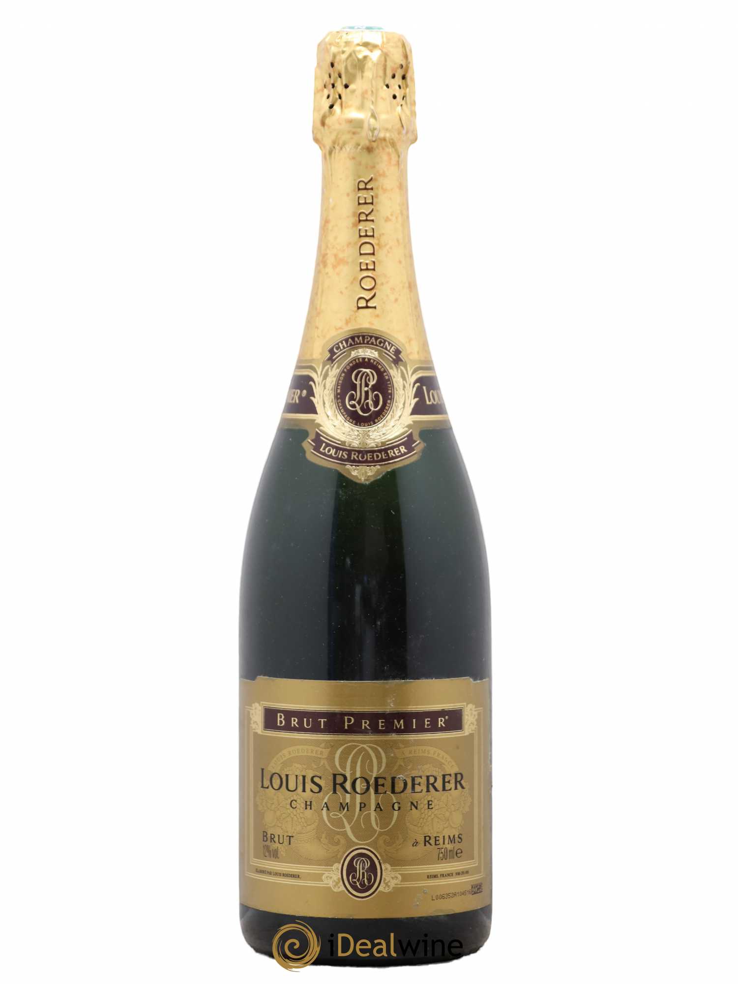 Premier Brut Louis Roederer - Lot de 1 bouteille - 0