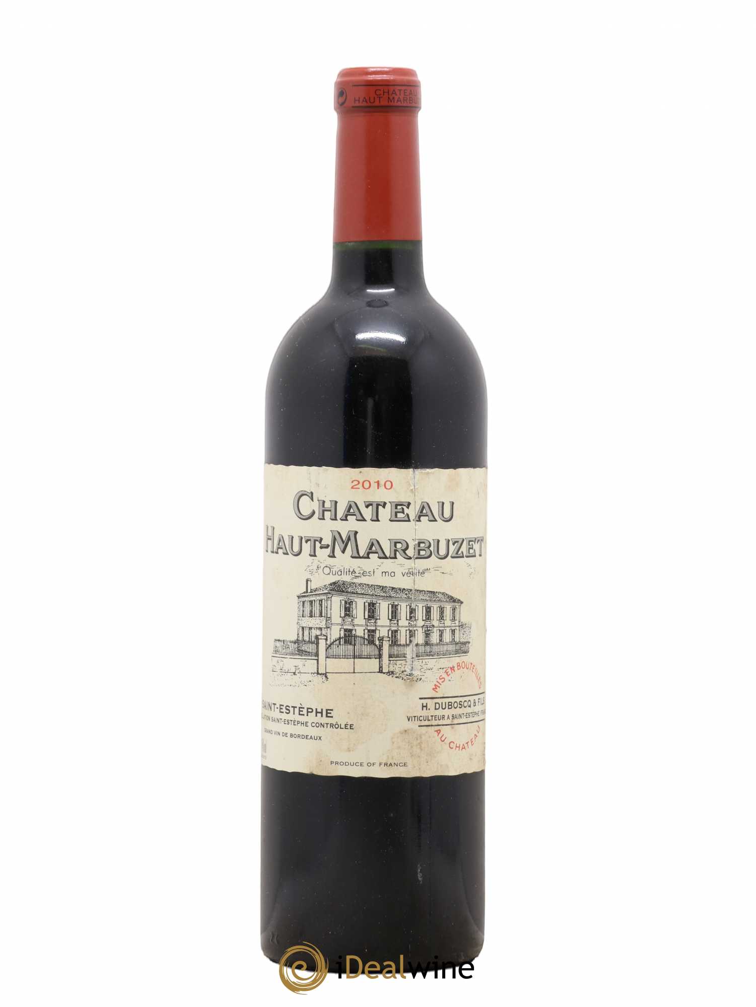 Château Haut Marbuzet 2010 - Lot de 1 bouteille - 0