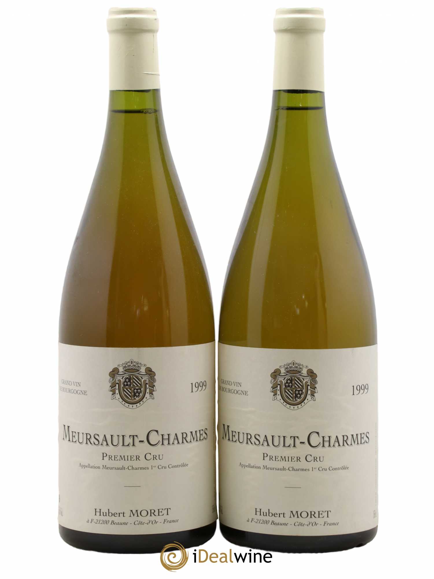 Meursault 1er Cru Charmes Hubert Moret 1999 - Posten von 2 Magnum - 0
