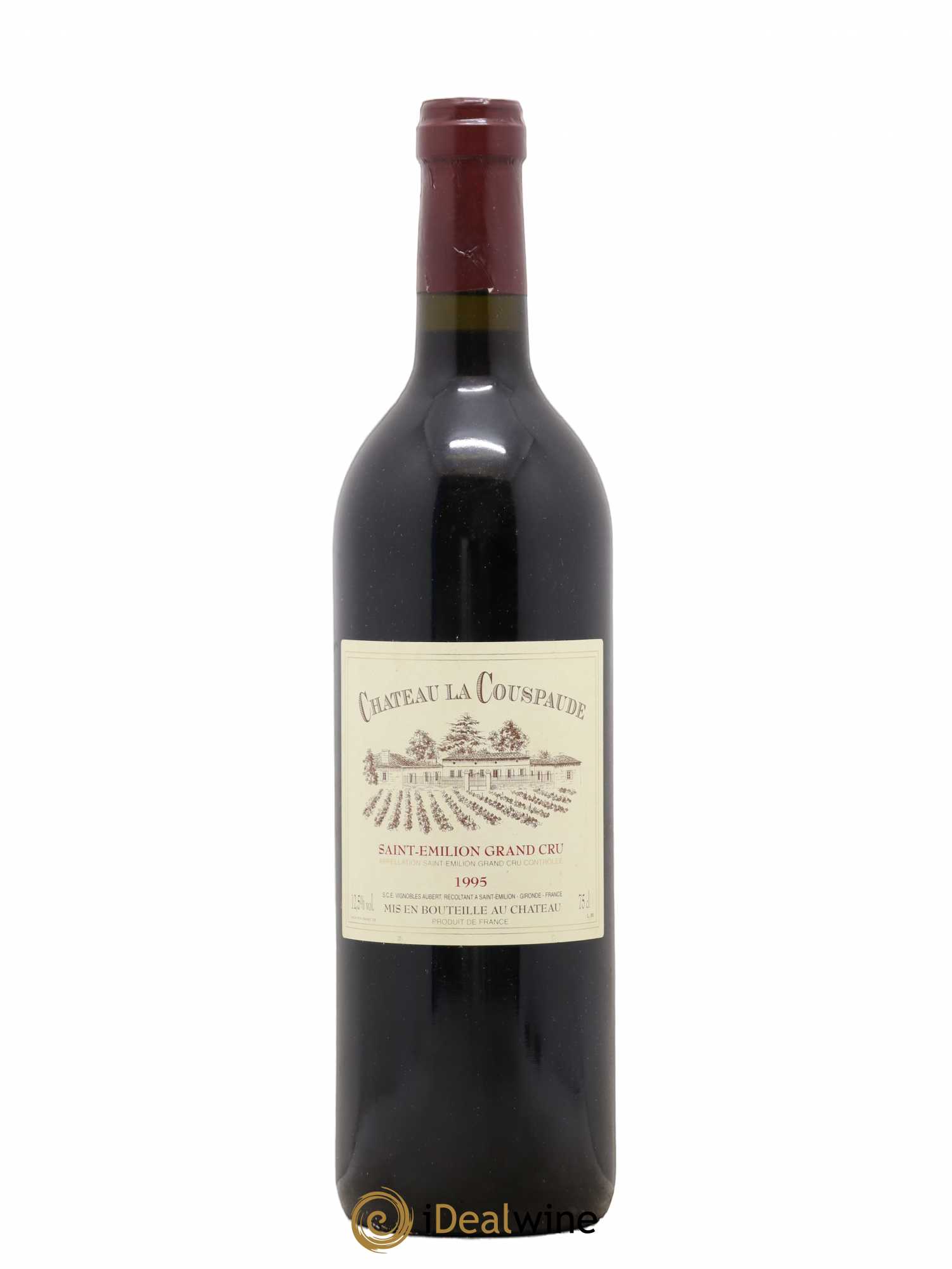 Château la Couspaude Grand Cru Classé 1995 - Lot de 1 bouteille - 0