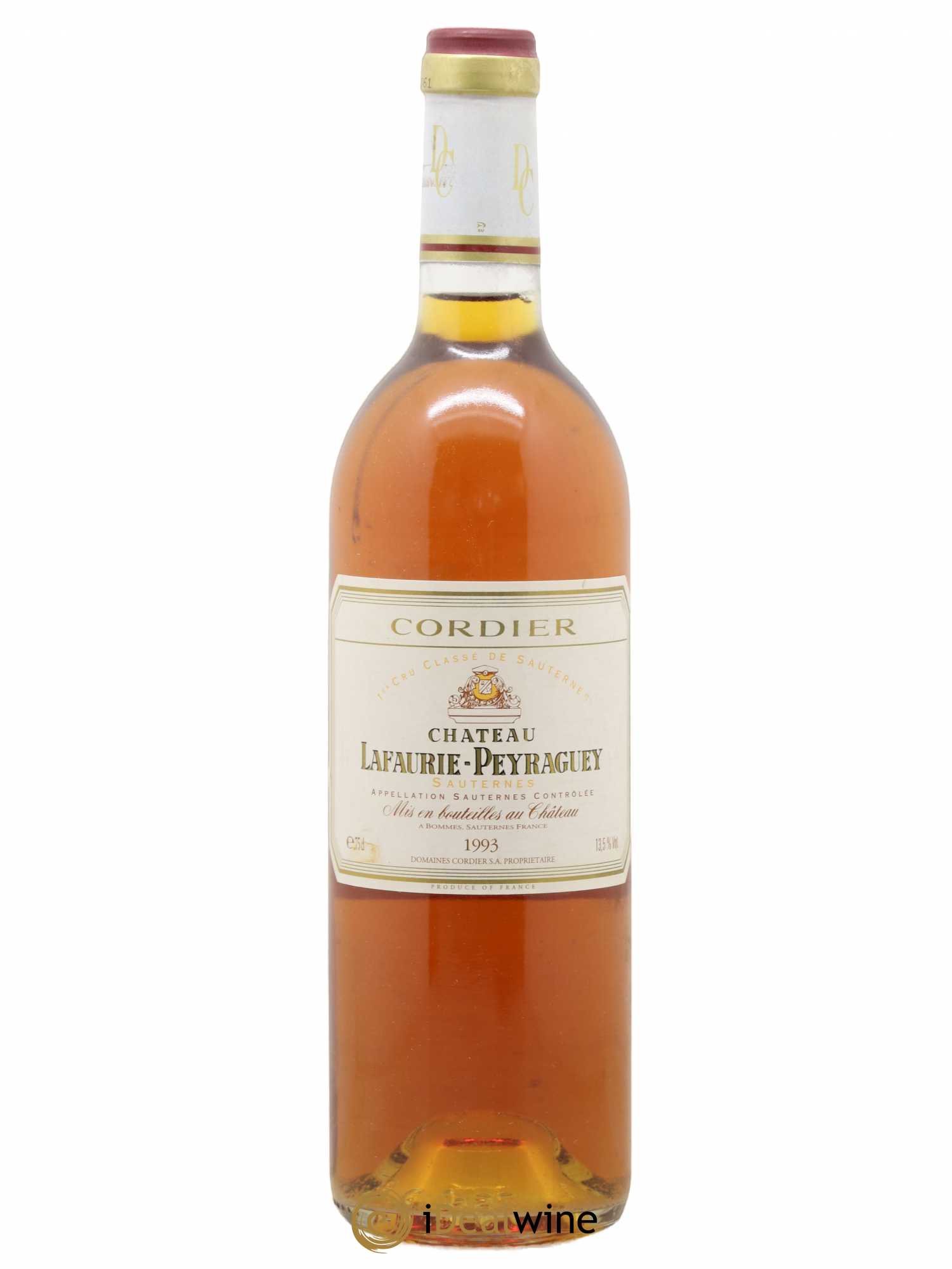Château Lafaurie-Peyraguey 1er Grand Cru Classé 1993 - Lotto di 1 bottiglia - 0