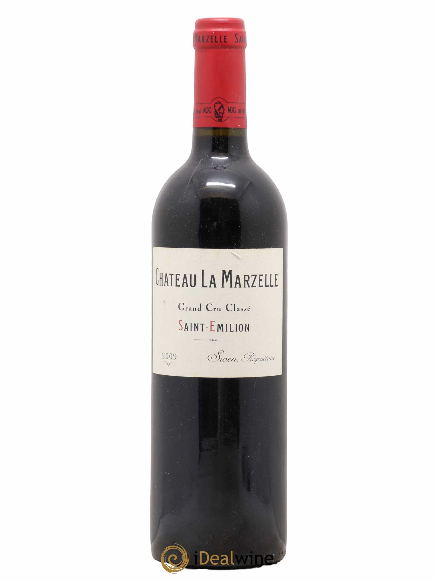 Château La Marzelle Grand Cru Classé 2009 - Lot de 1 bouteille - 0