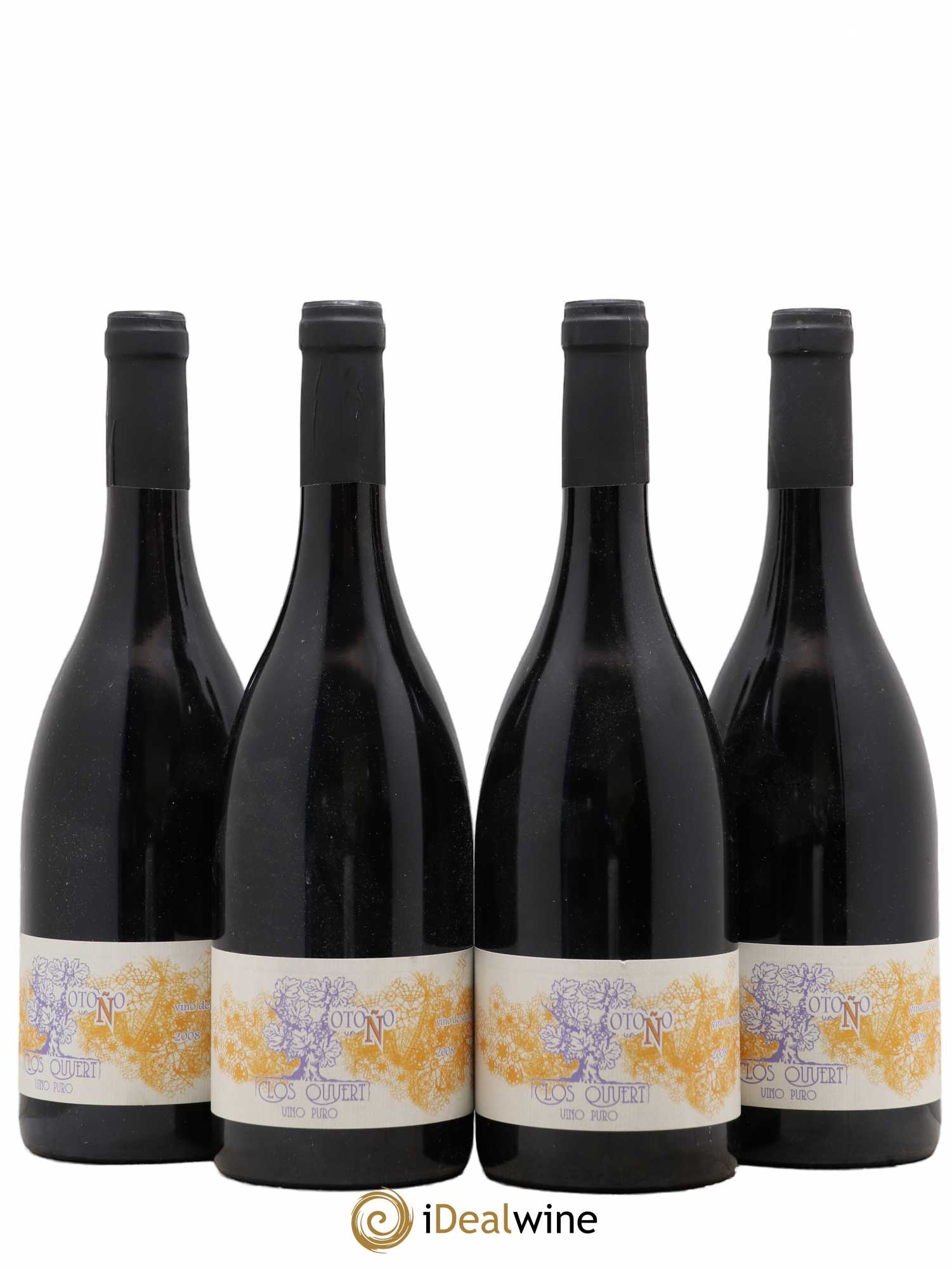 Chili Clos Ouvert Otono 2008 - Lot de 4 bouteilles - 0