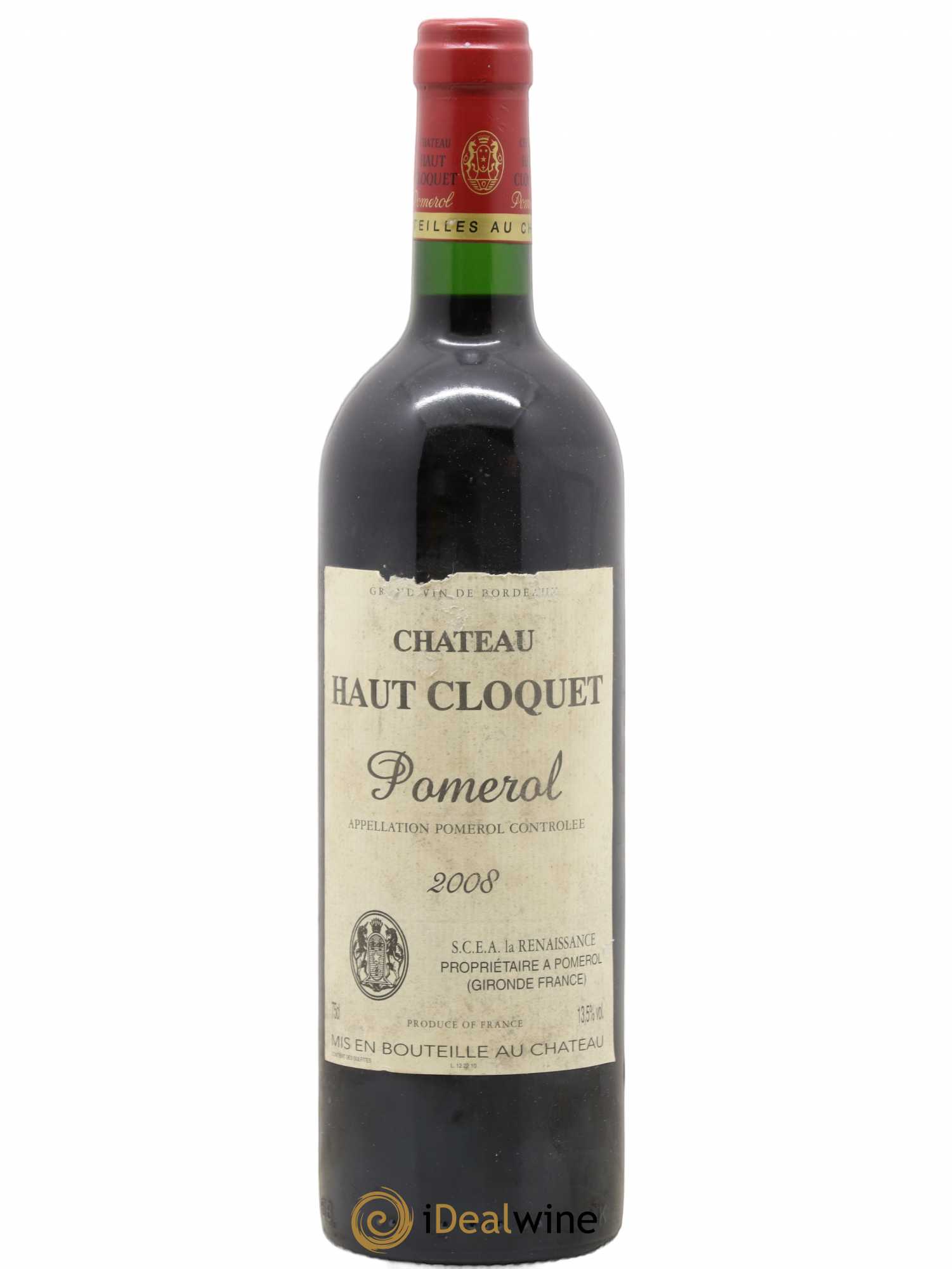 Pomerol Château Haut Cloquet 2008 - Posten von 1 Flasche - 0