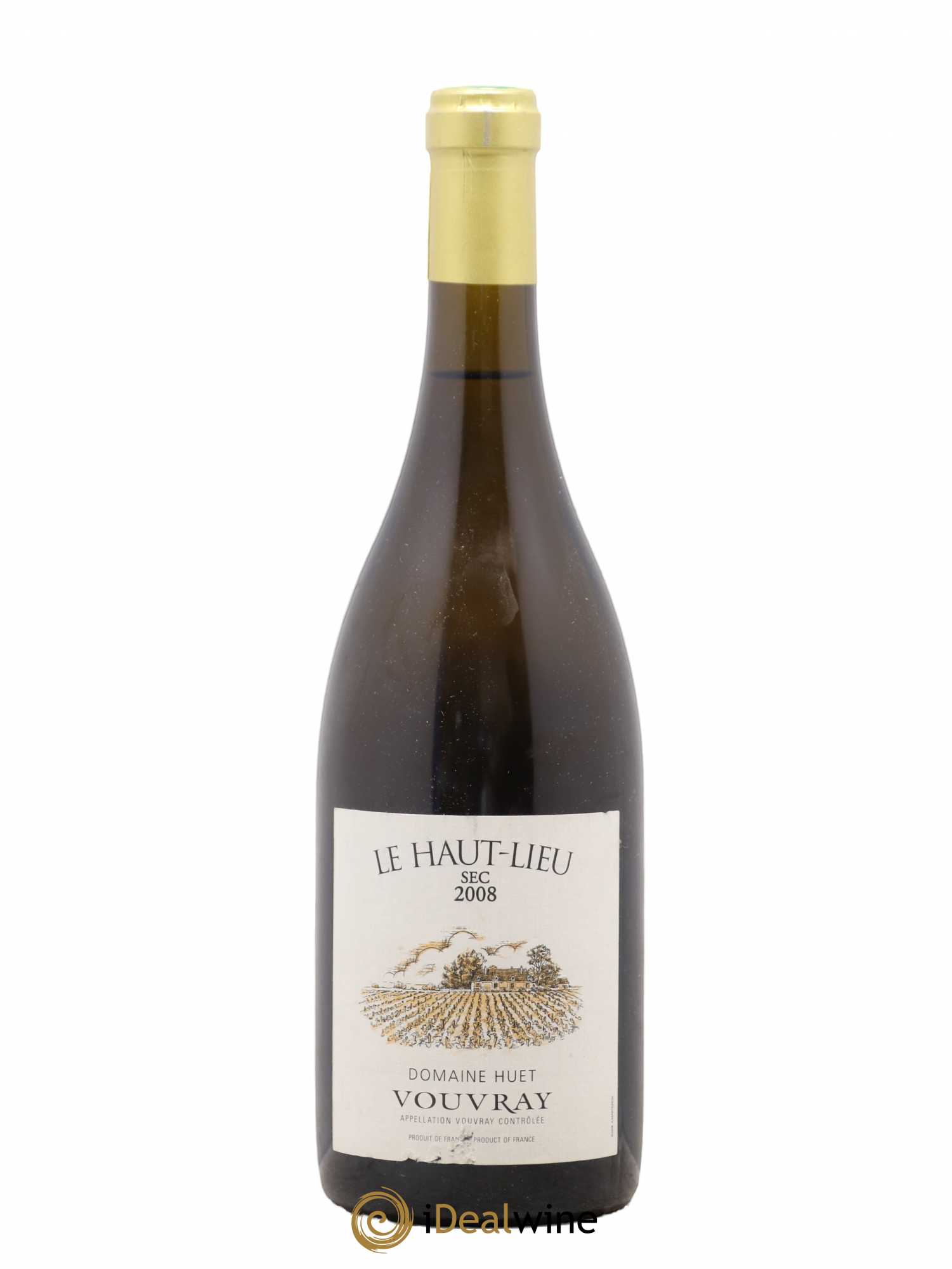 Vouvray Le Haut-Lieu Sec Domaine Huet 2008 - Lot de 1 bouteille - 0