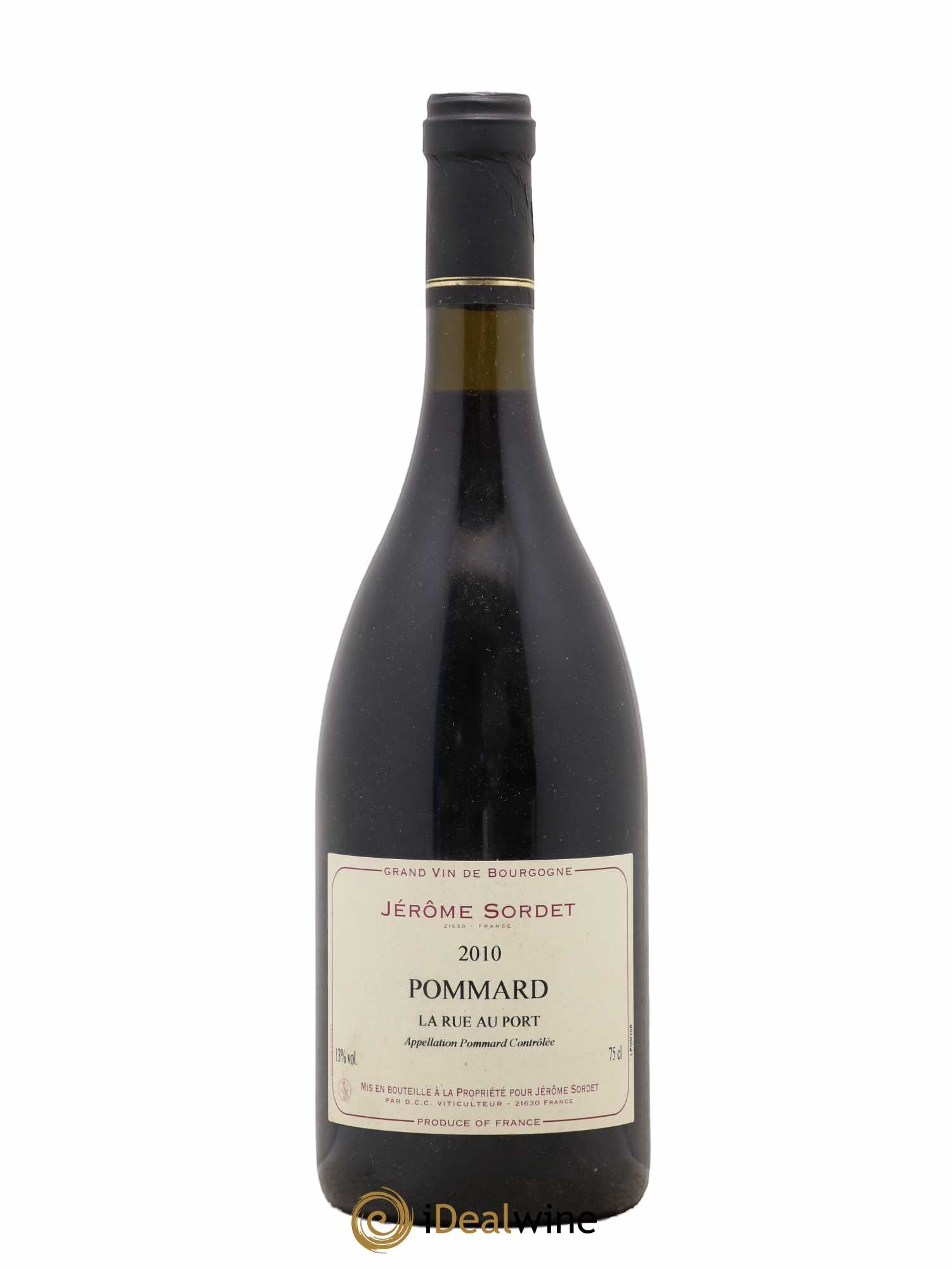 Pommard La Rue Au Port Jérôme Sordet 2010 - Posten von 1 Flasche - 0