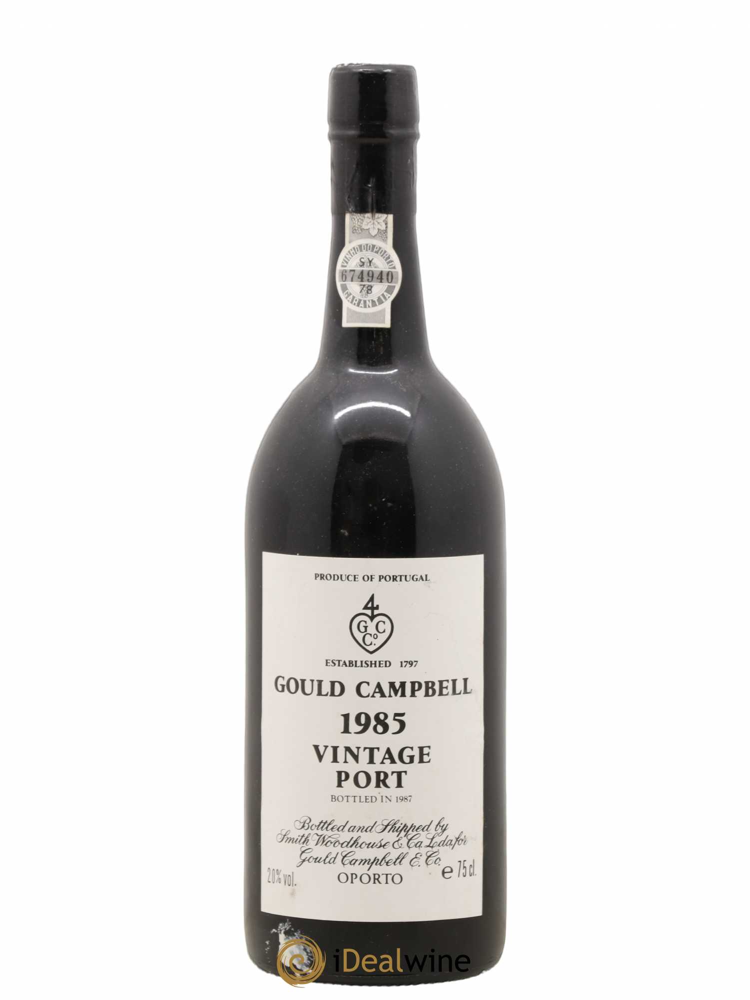 Porto Gould Campbell Vintage 1985 - Posten von 1 Flasche - 0