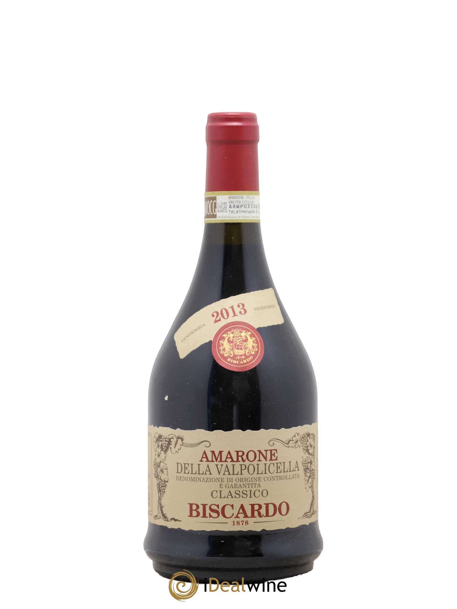 Amarone della Valpolicella DOC Classico Biscardo 2013 - Lot de 1 bouteille - 0