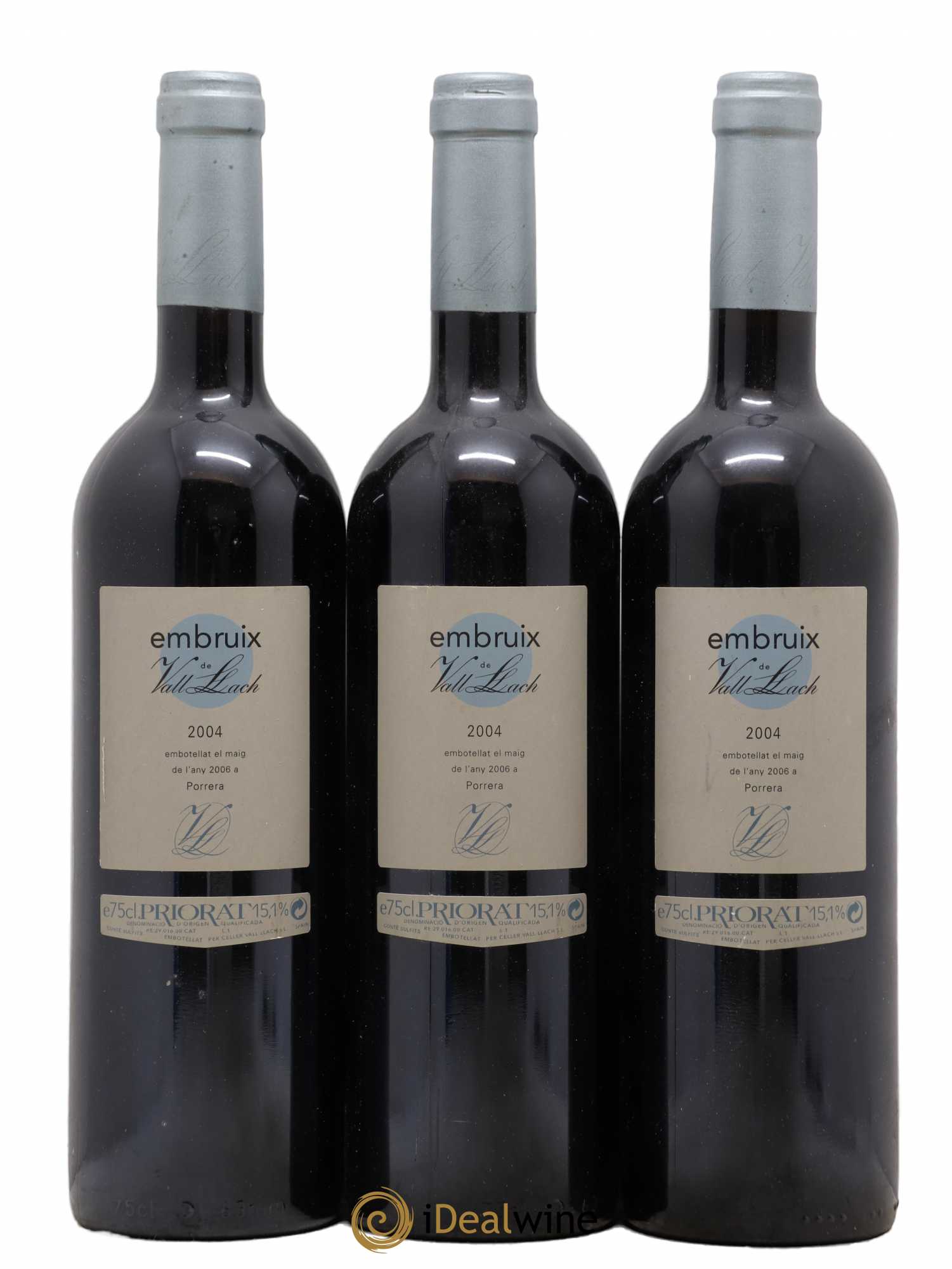Priorat DOCA Doca Vall Llach Embruix 2004 - Posten von 3 Flaschen - 0