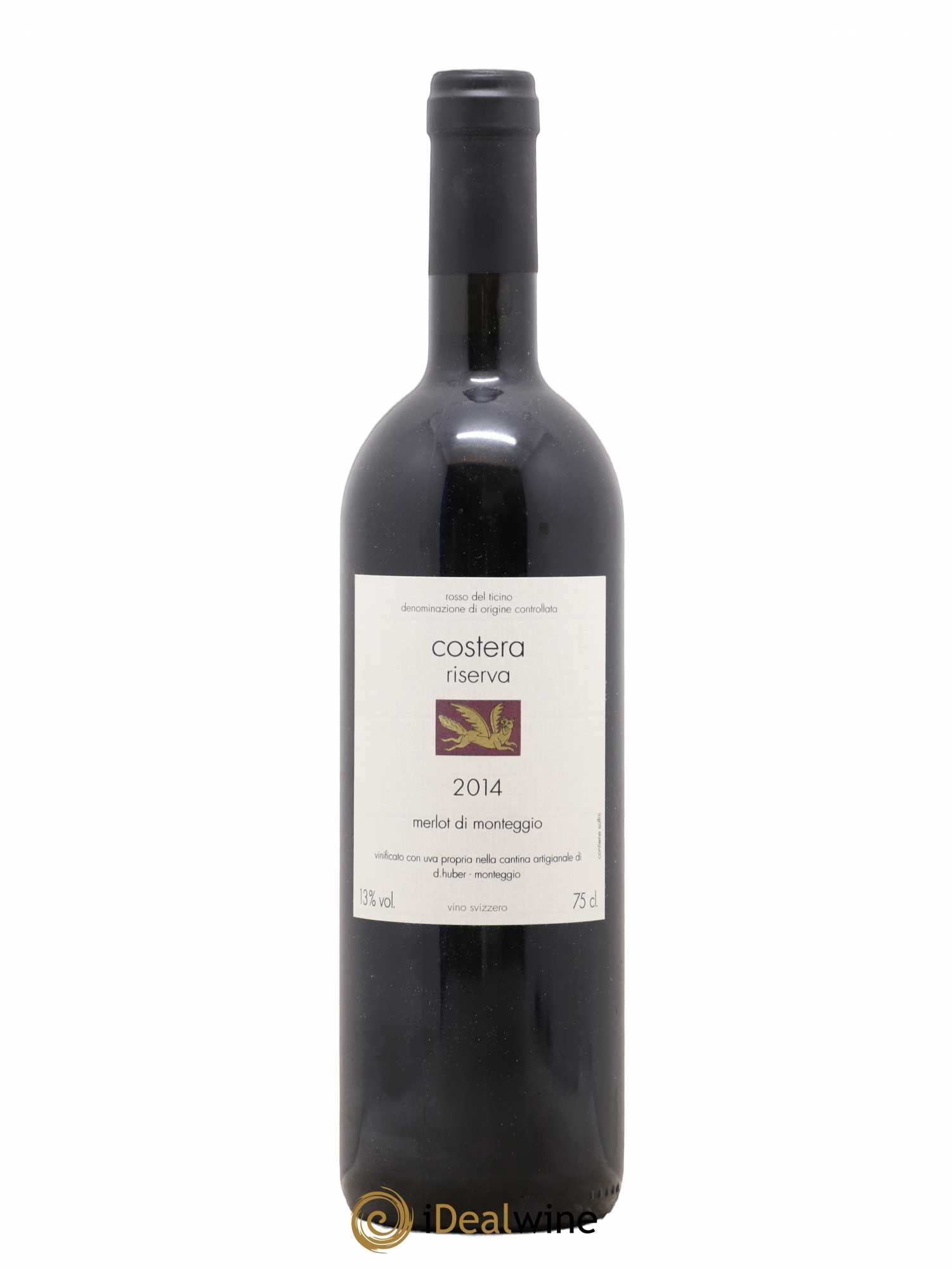 Ticino DOC Costera Riserva Daniel Huber 2014 - Lot of 1 bottle - 0