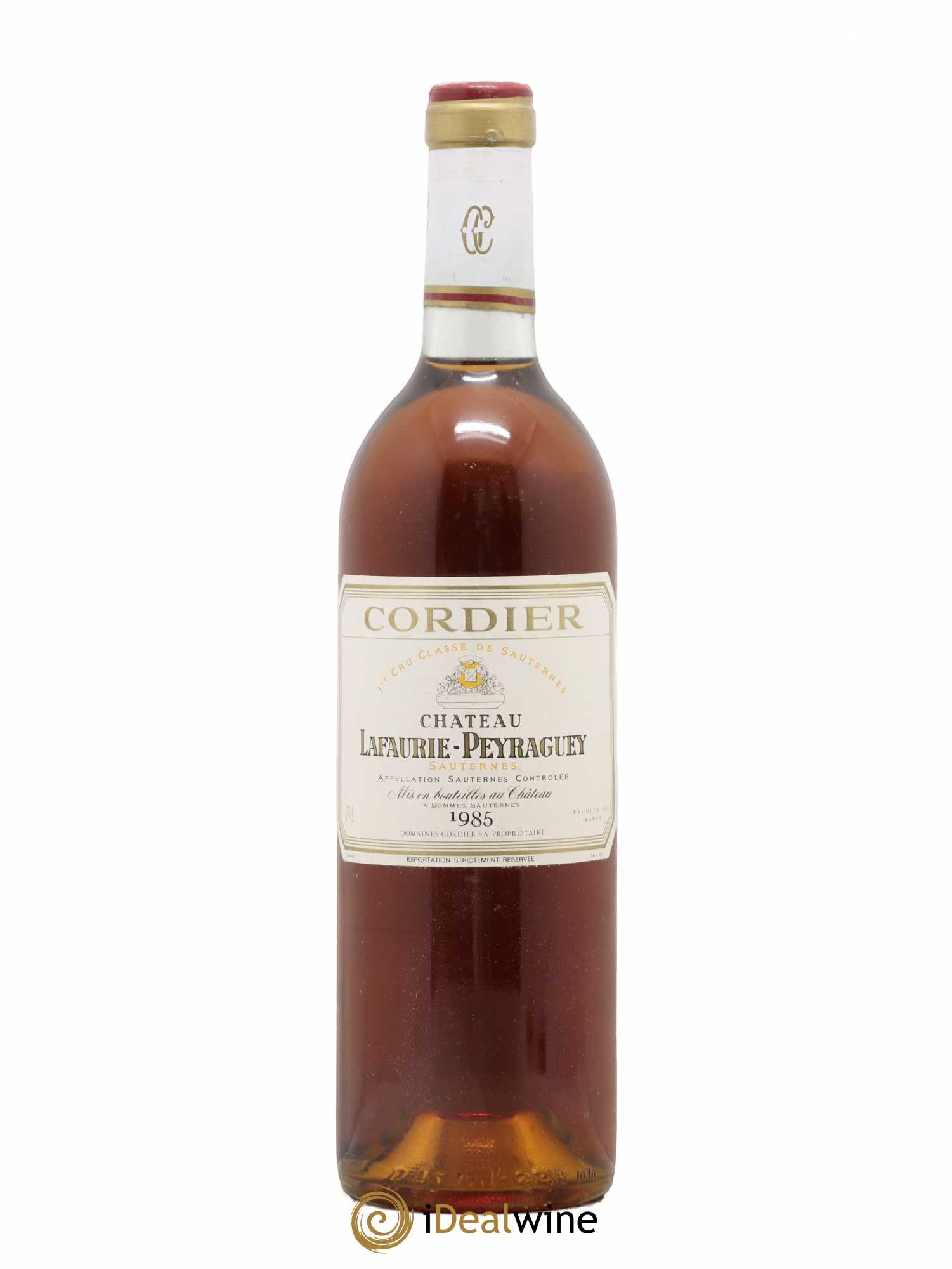 Château Lafaurie-Peyraguey 1er Grand Cru Classé 1985 - Lotto di 1 bottiglia - 0