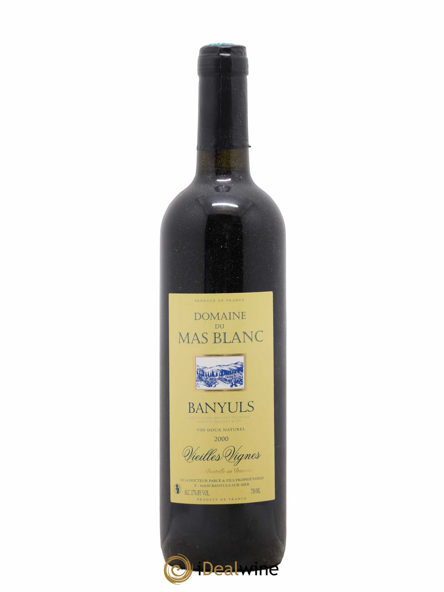 Banyuls Vieilles vignes Mas Blanc (Domaine du) - Parcé et Fils 2000 - Lot de 1 bouteille - 0