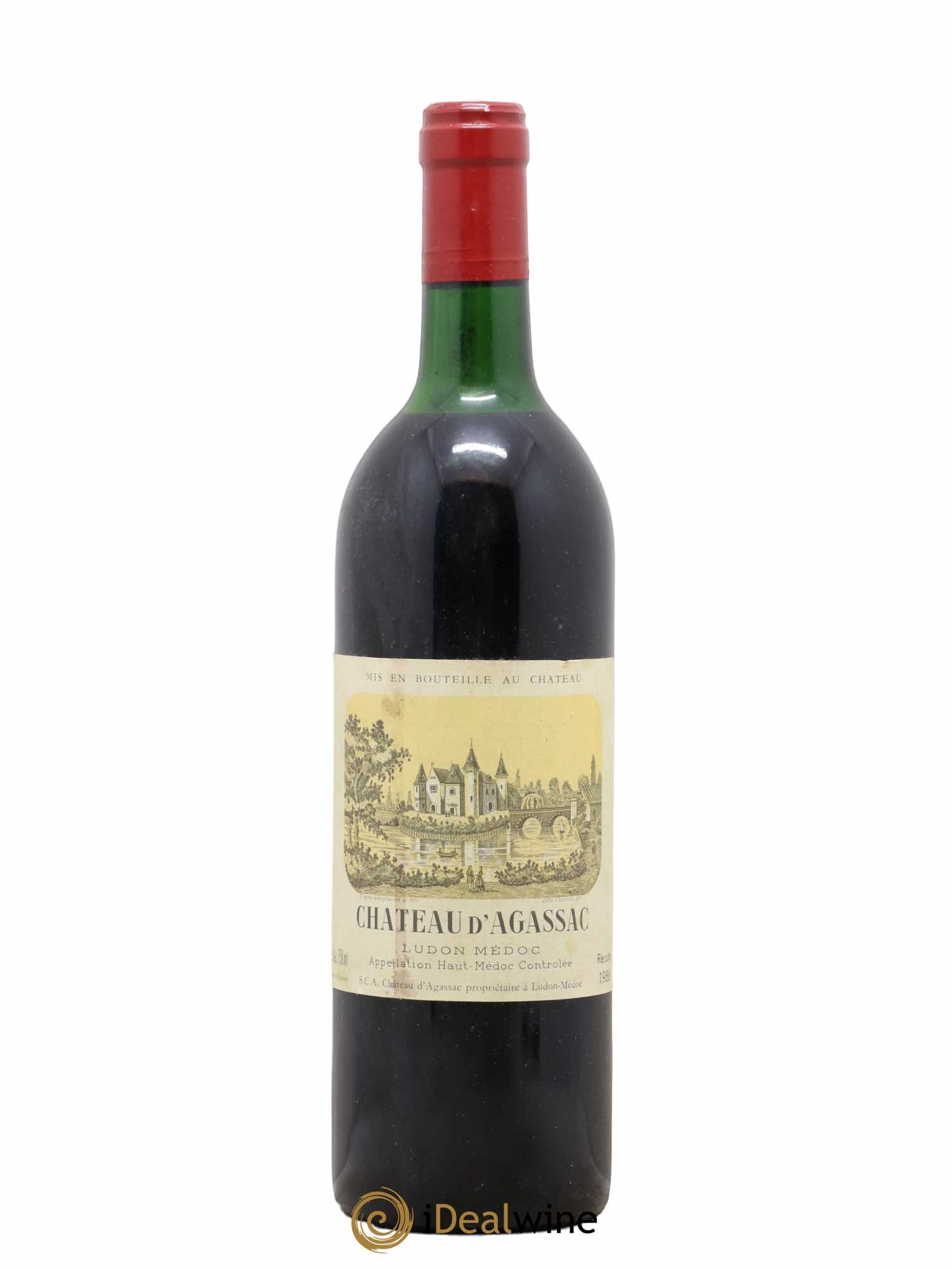 Château d' Agassac Cru Bourgeois (sans prix de réserve) 1988 - Lot de 1 bouteille - 0